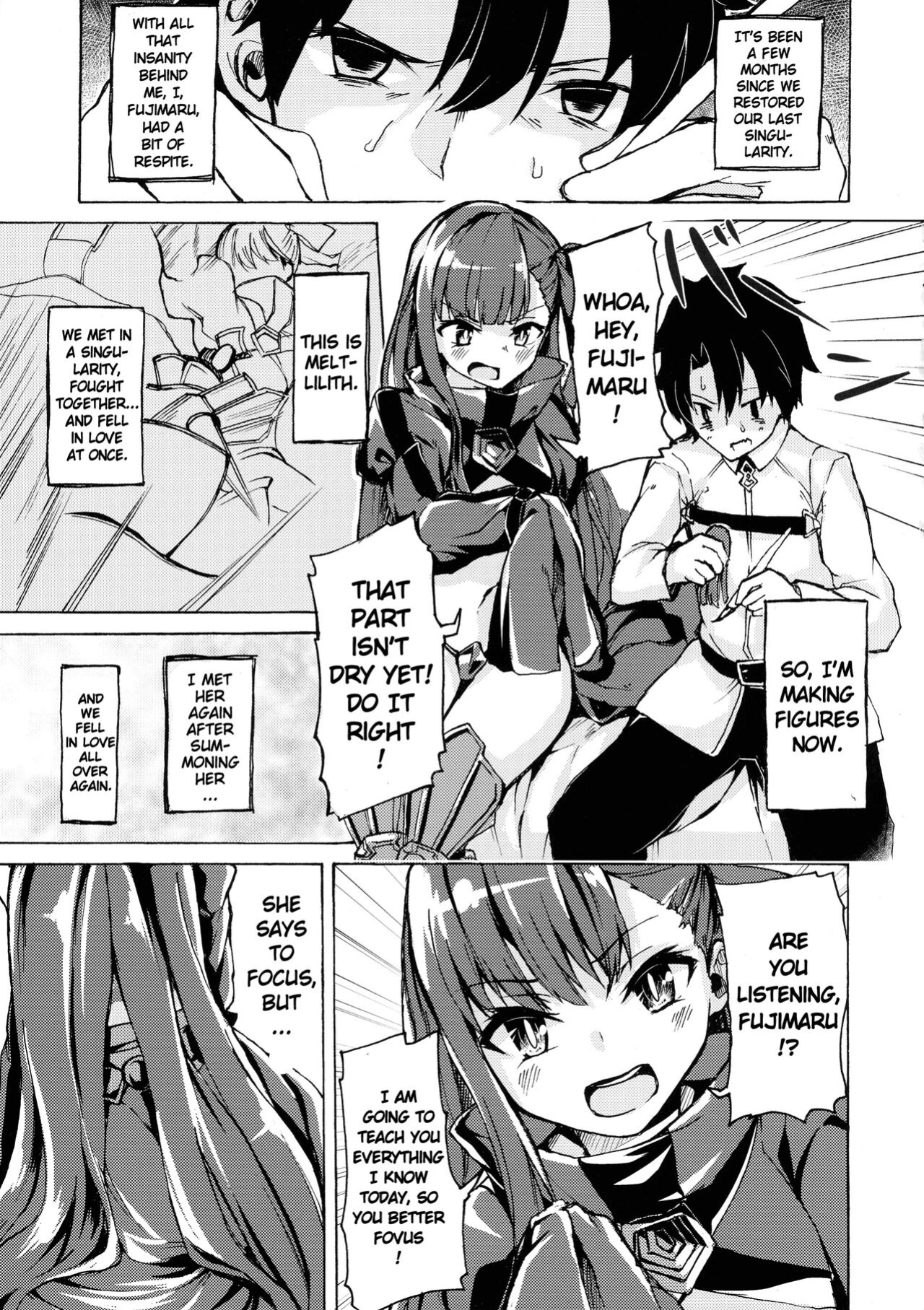 (C93) [Zen@mai Koubou (Shouson)] Yuukai Kairaku | Melting In Pleasure (Fate/Grand Order) [Keye Necktire]