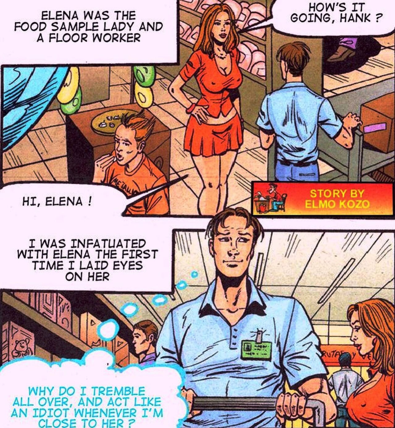 Erotic Comic - Learning to Fuck
