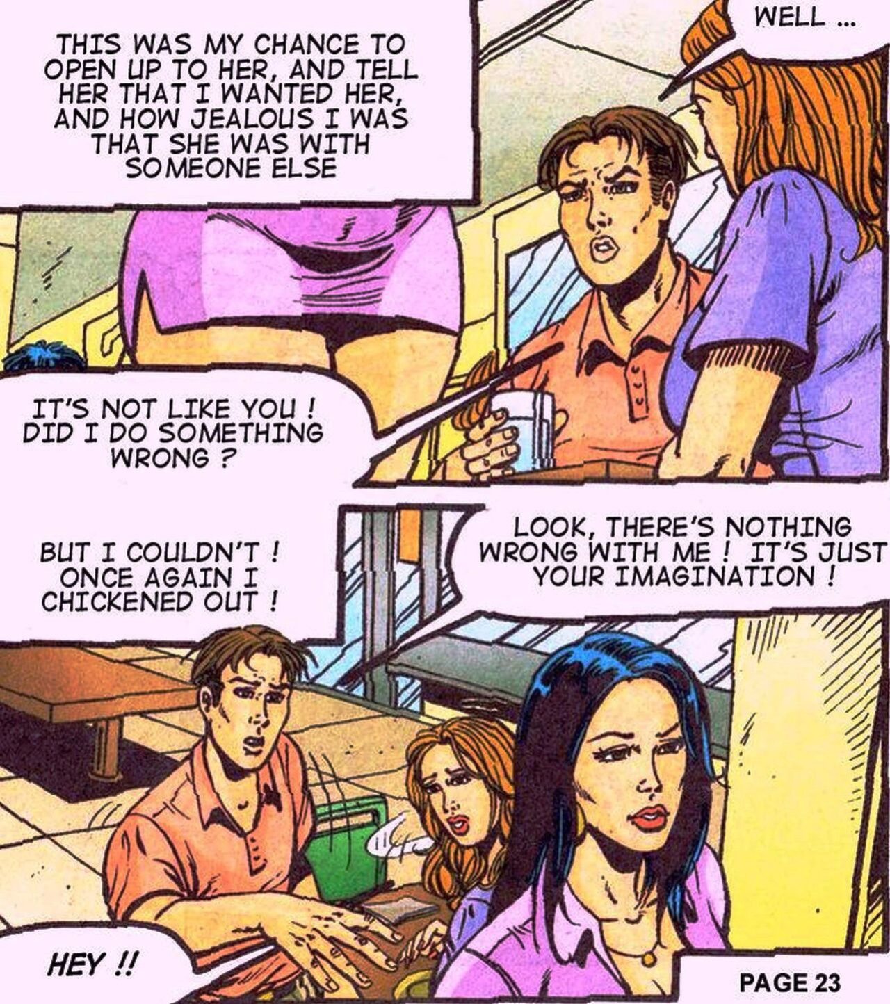 Erotic Comic - Learning to Fuck