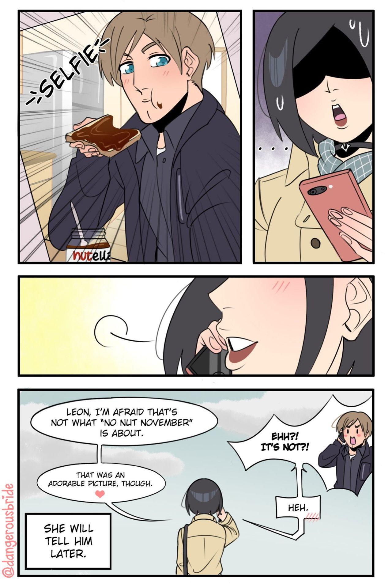 [DangerousBride] Her irresistible rookie (Resident Evil)