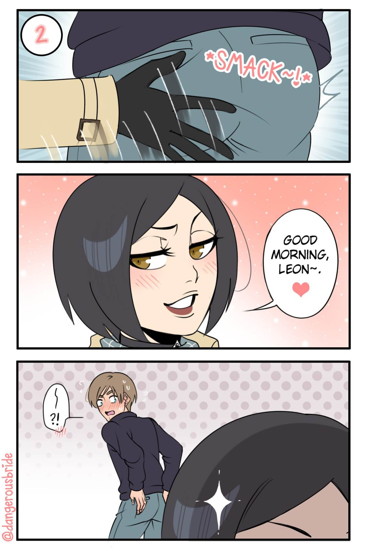 [DangerousBride] Her irresistible rookie (Resident Evil)