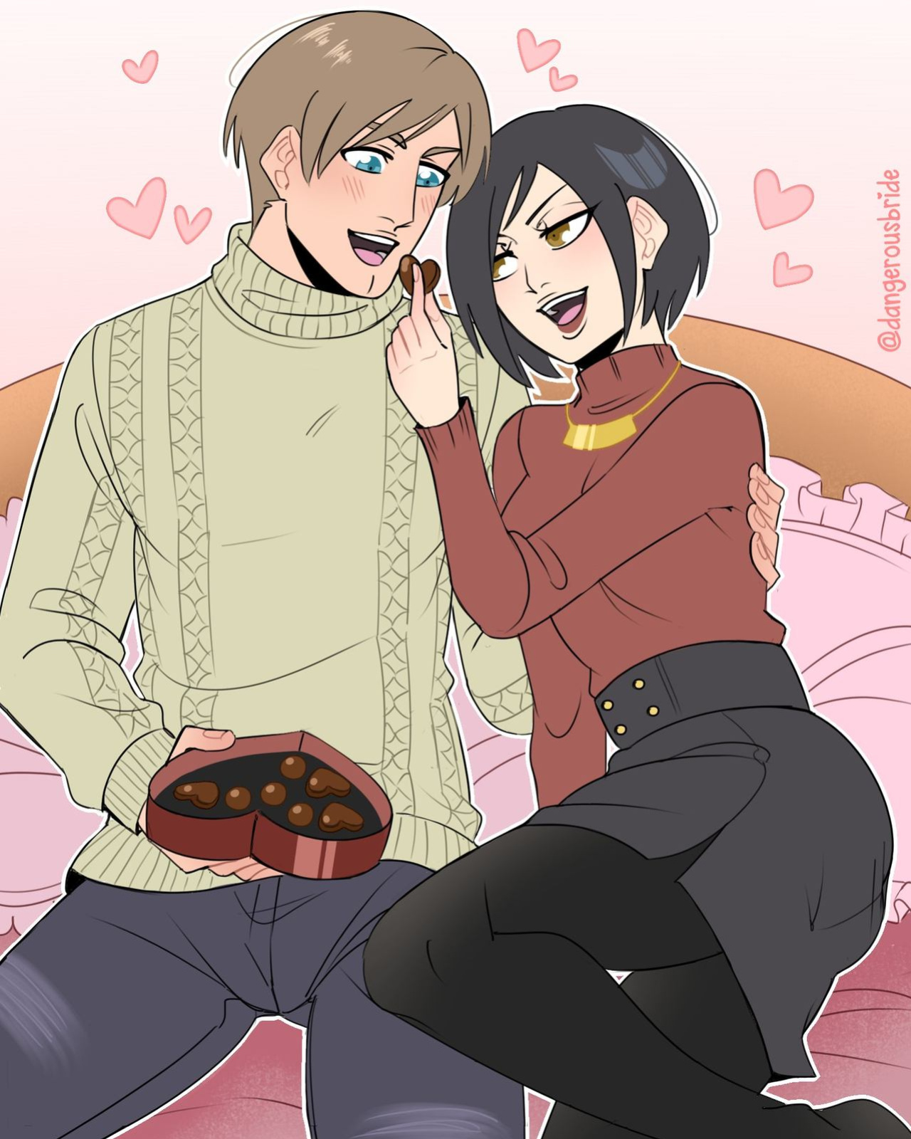 [DangerousBride] Her irresistible rookie (Resident Evil)