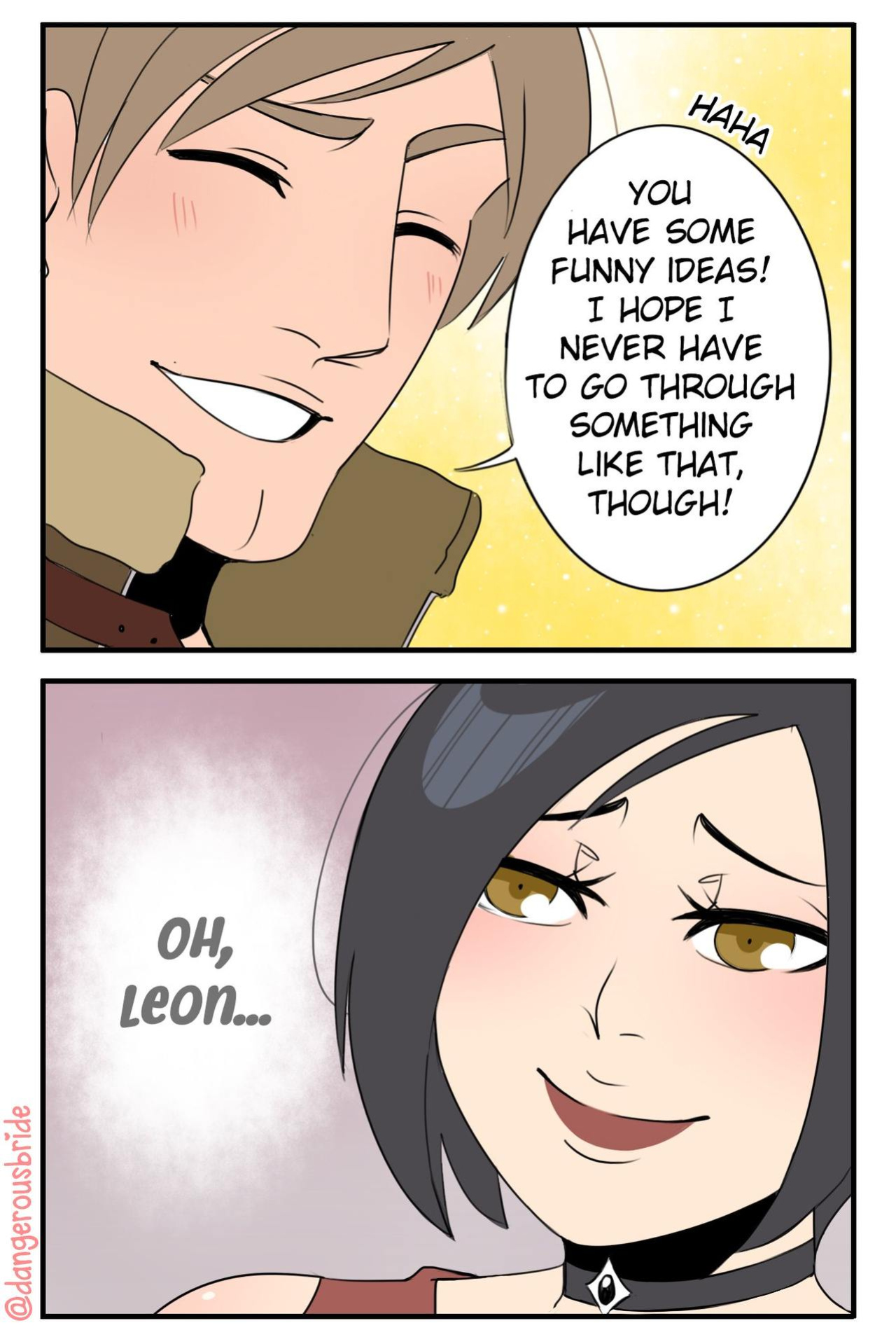 [DangerousBride] Her irresistible rookie (Resident Evil)