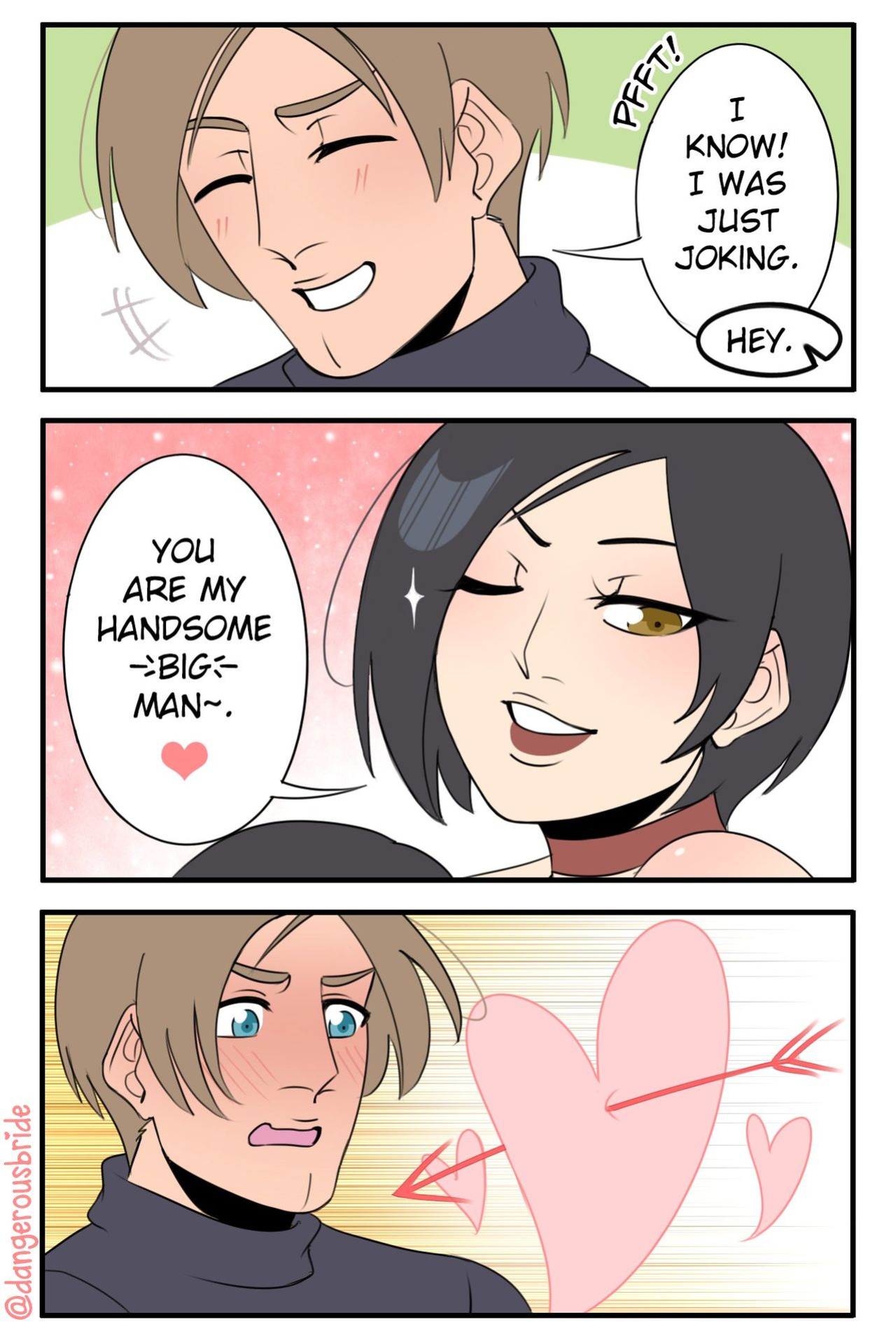 [DangerousBride] Her irresistible rookie (Resident Evil)