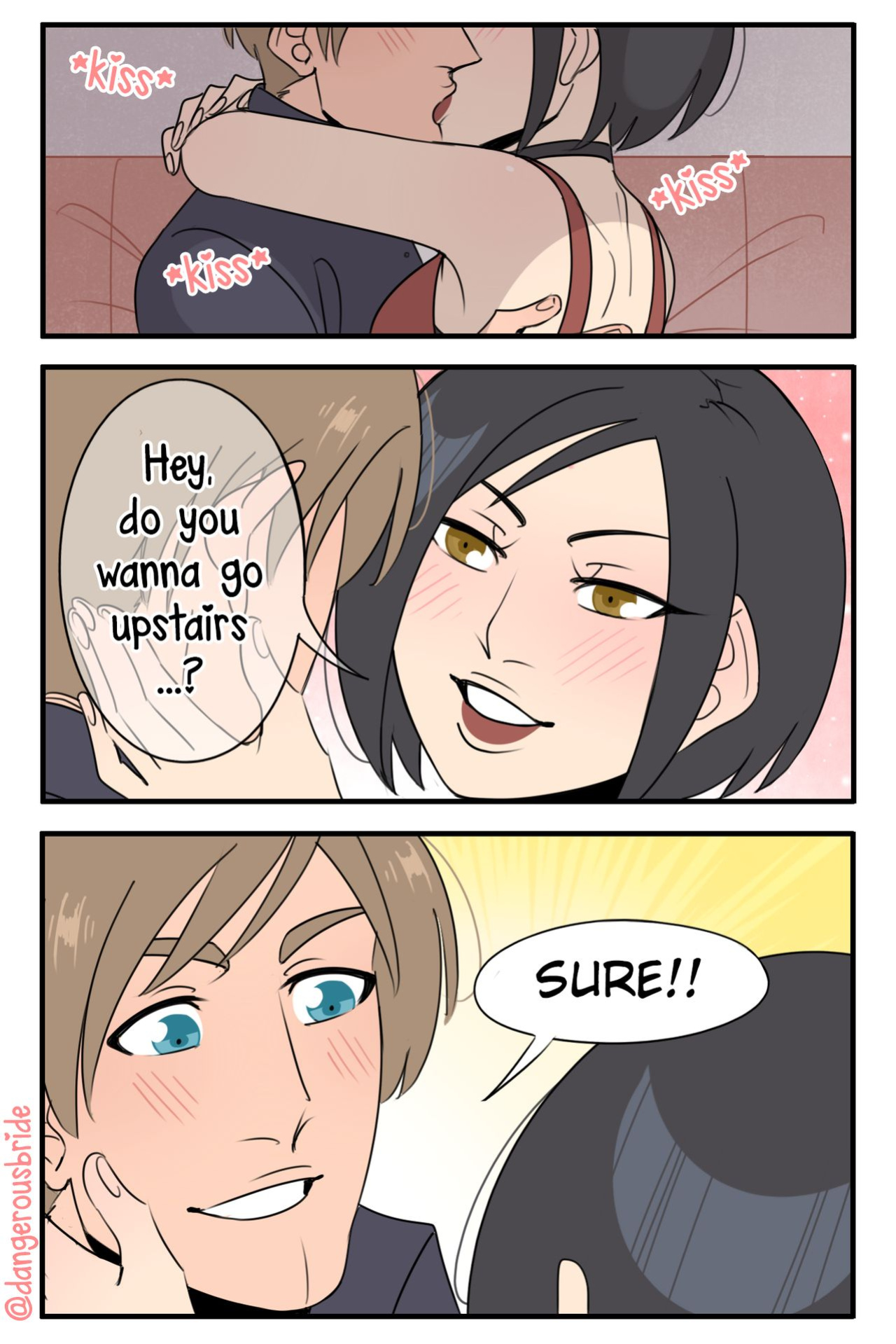 [DangerousBride] Her irresistible rookie (Resident Evil)
