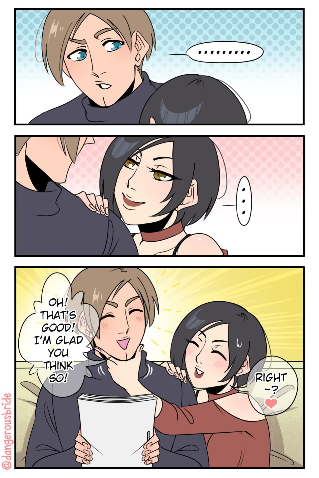 [DangerousBride] Her irresistible rookie (Resident Evil)