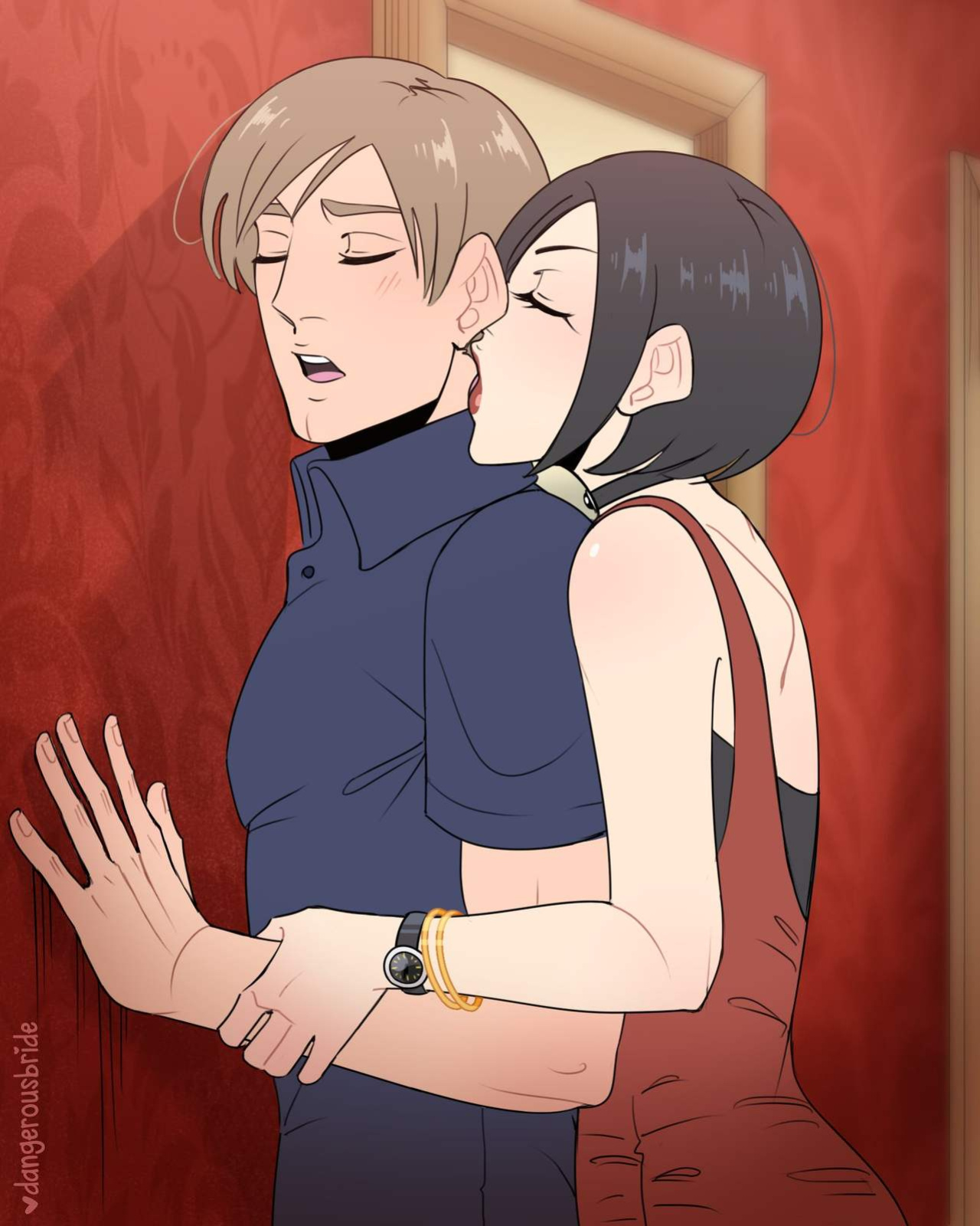 [DangerousBride] Her irresistible rookie (Resident Evil)