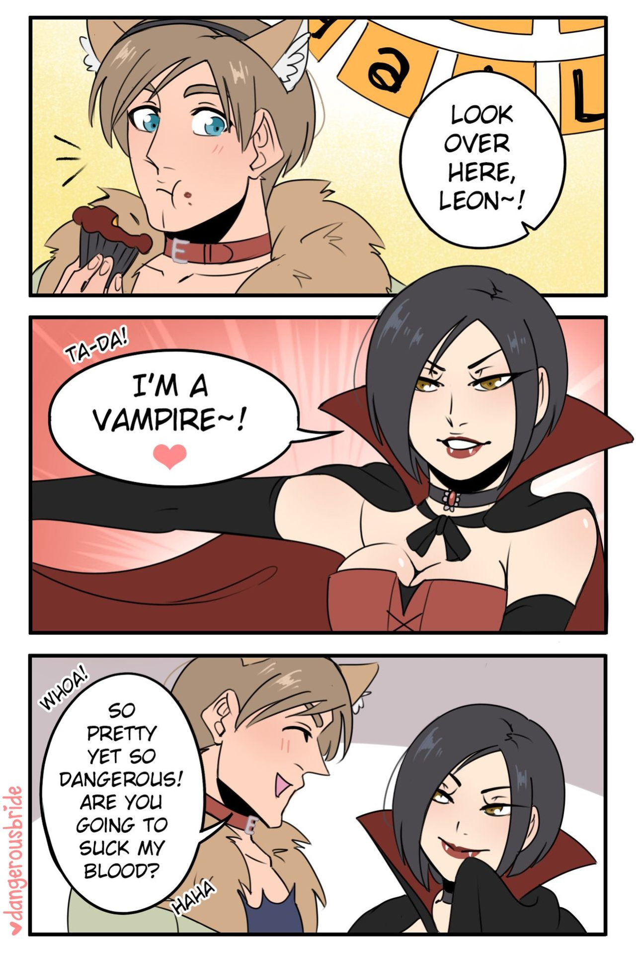 [DangerousBride] Her irresistible rookie (Resident Evil)