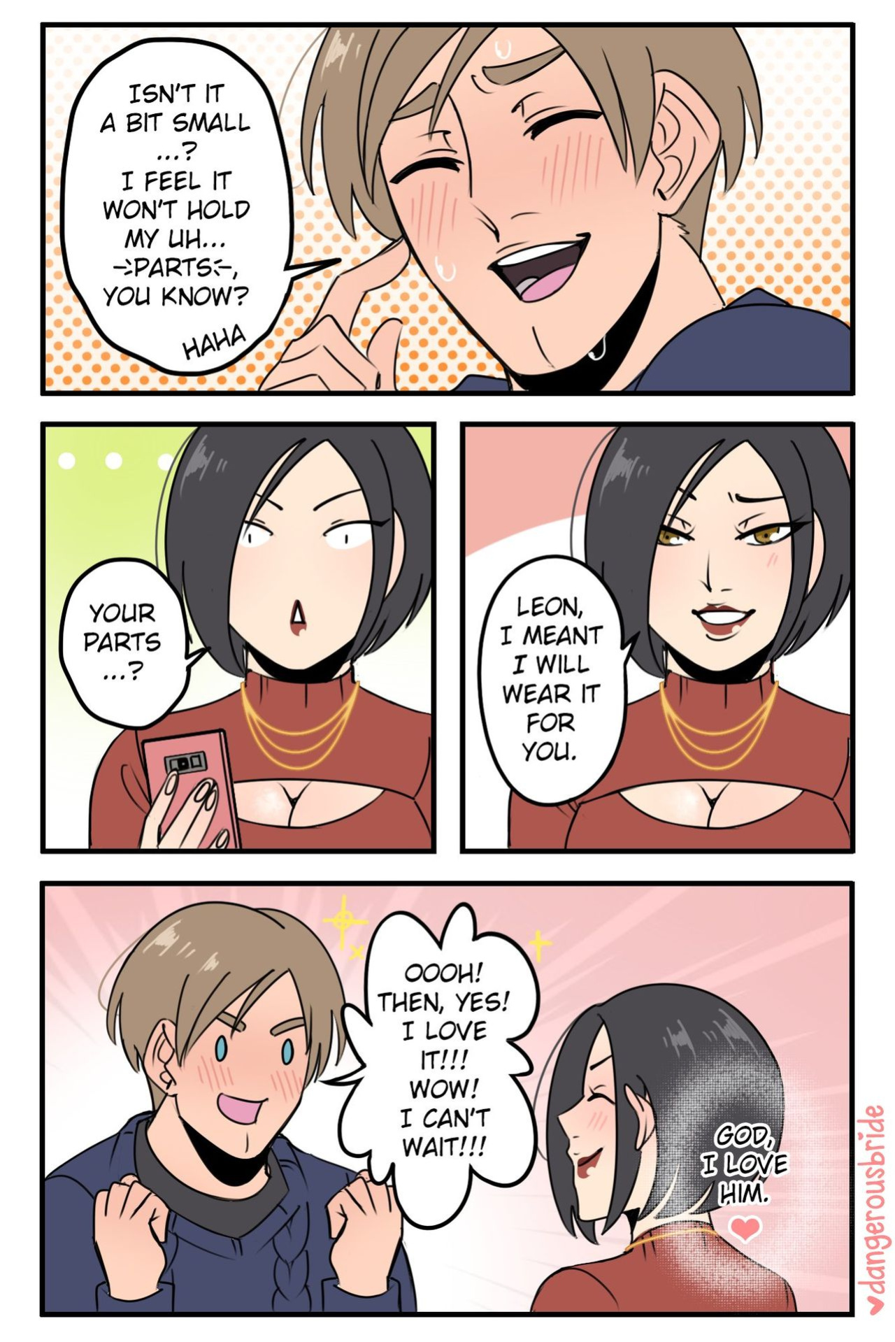[DangerousBride] Her irresistible rookie (Resident Evil)