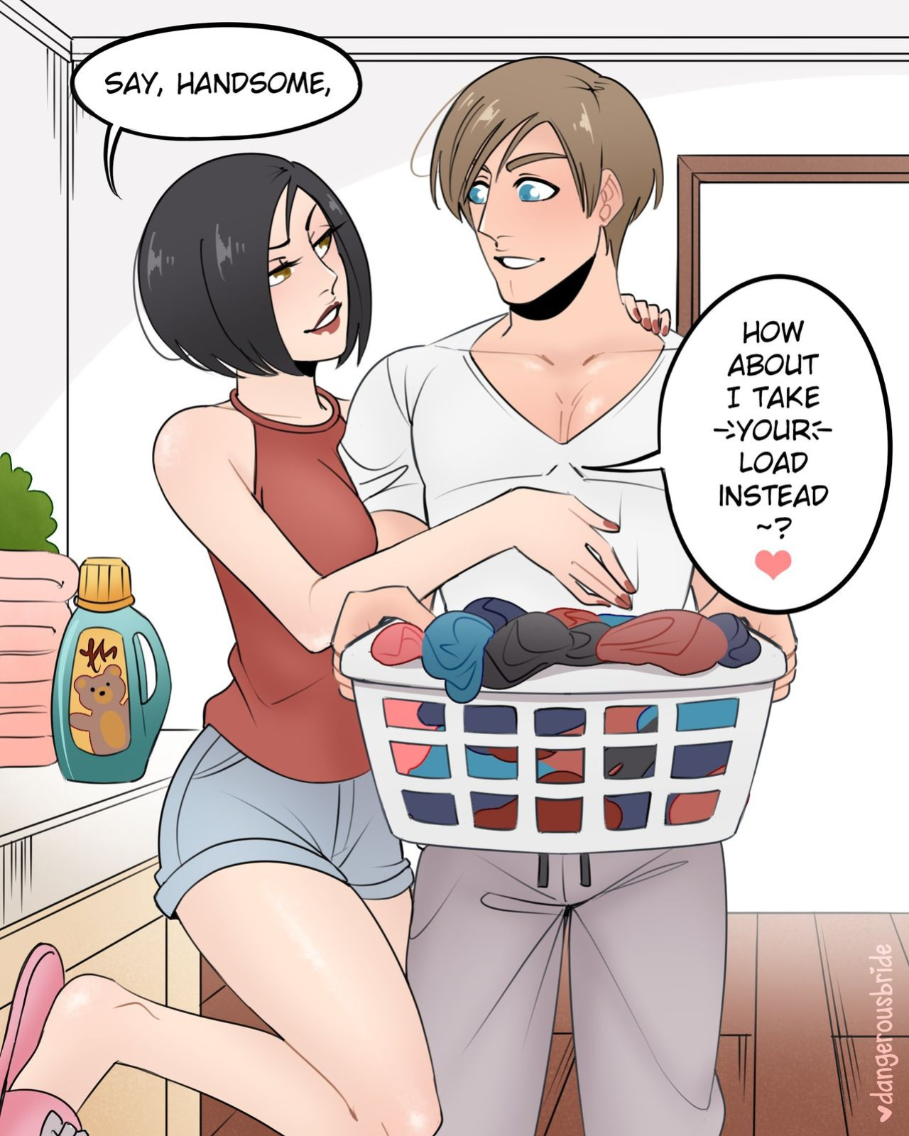 [DangerousBride] Her irresistible rookie (Resident Evil)