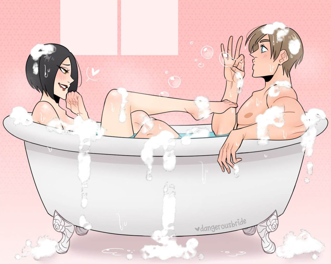 [DangerousBride] Her irresistible rookie (Resident Evil)