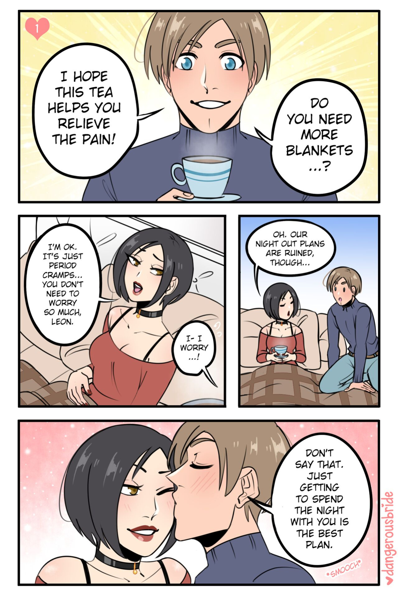 [DangerousBride] Her irresistible rookie (Resident Evil)