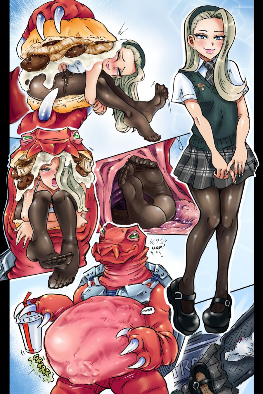 [VoraciousMoga] Voracious Comic's School Grillz Menu bundle!