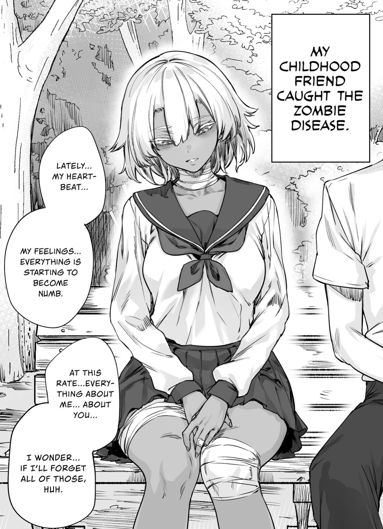 [Yakitomato] Zombie-kei Osananajimi-chan ni Sei no Jikkan o Oshierarechau Manga | A Manga About Teaching My Zombie Childhood Friend The Real Feeling of Sex