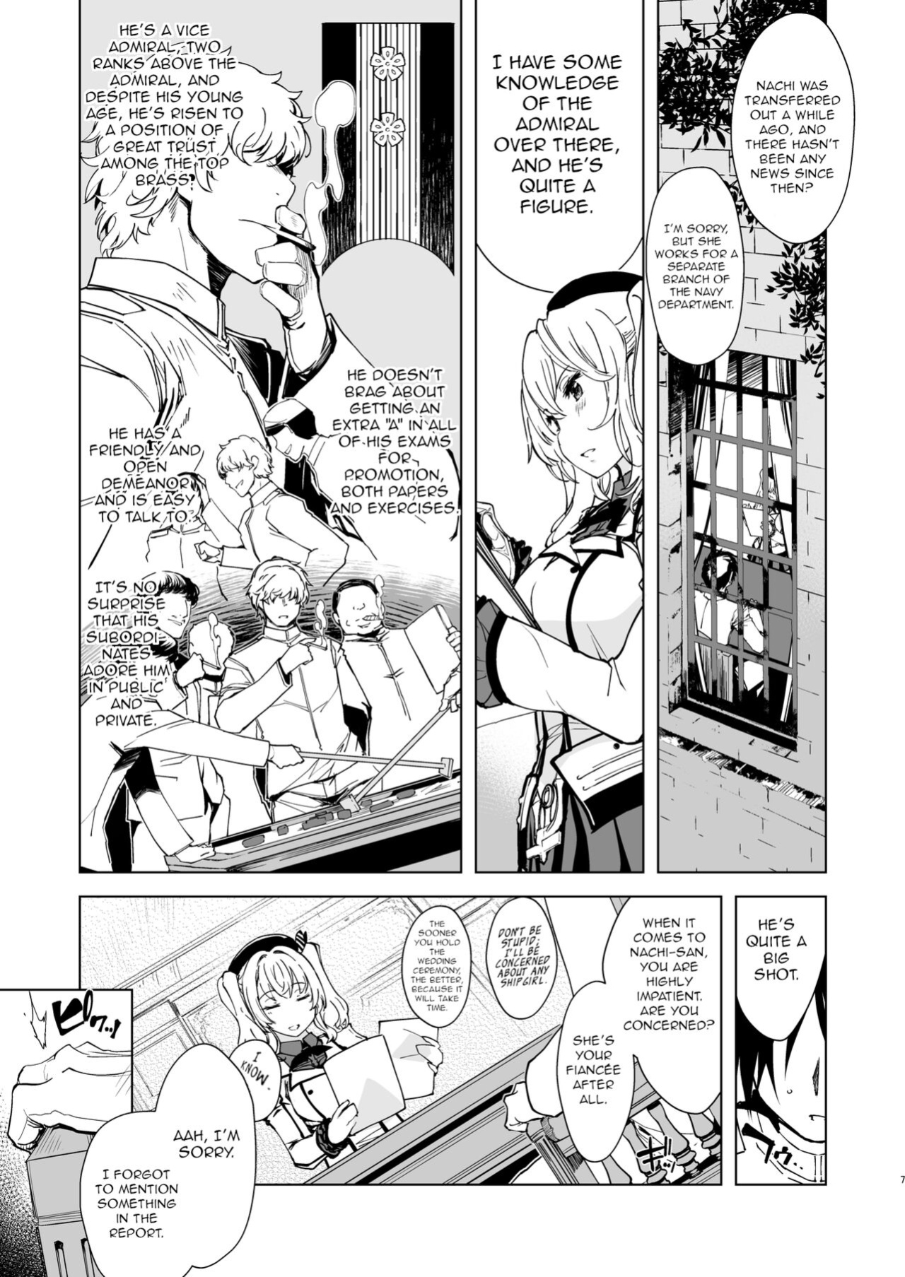 [Xration (mil)] Hishokan Kashima no Houkokusho 3 | Report of the Secretary Kashima 3 (Kantai Collection) {HMC Translation}