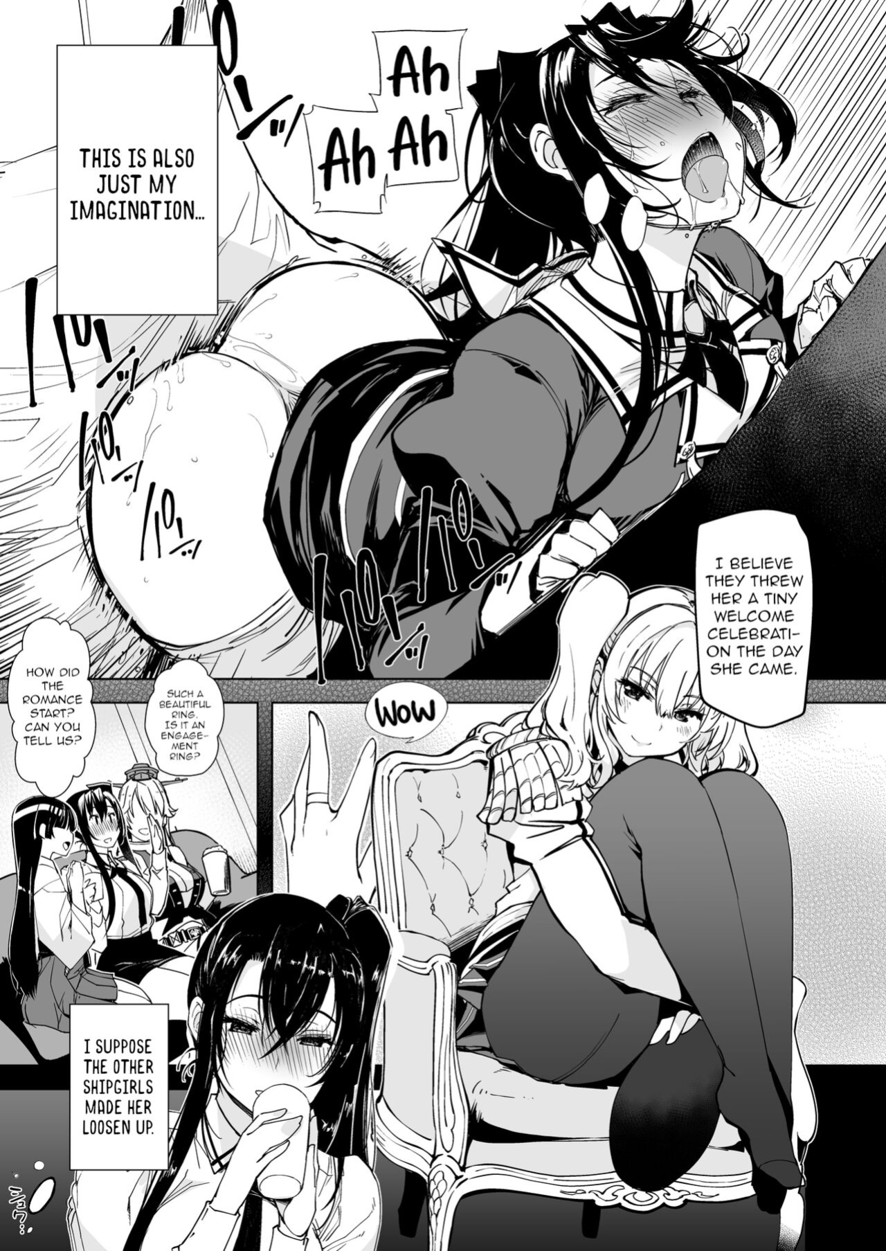 [Xration (mil)] Hishokan Kashima no Houkokusho 3 | Report of the Secretary Kashima 3 (Kantai Collection) {HMC Translation}