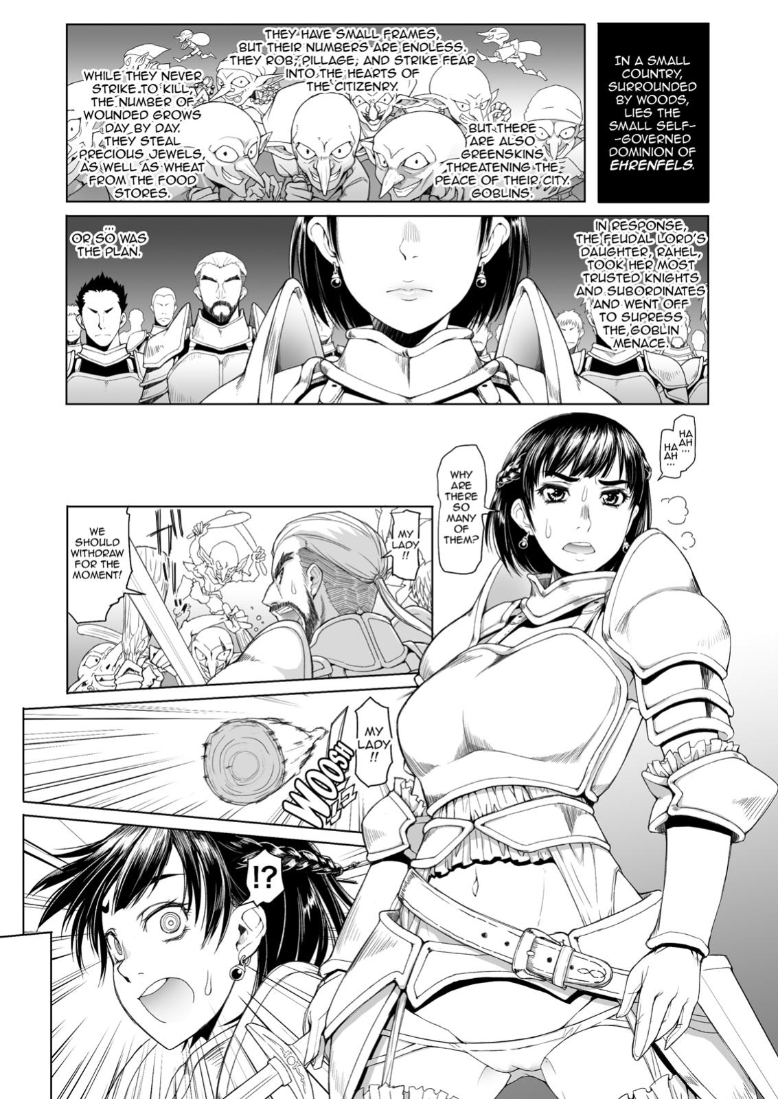 [Asaki Blog Branch Office (Asaki Takayuki)] Onnakishi Rael to Aonibiiro no Ashi no Ne | Lady Knight RAHEL and the March of Greenskins
