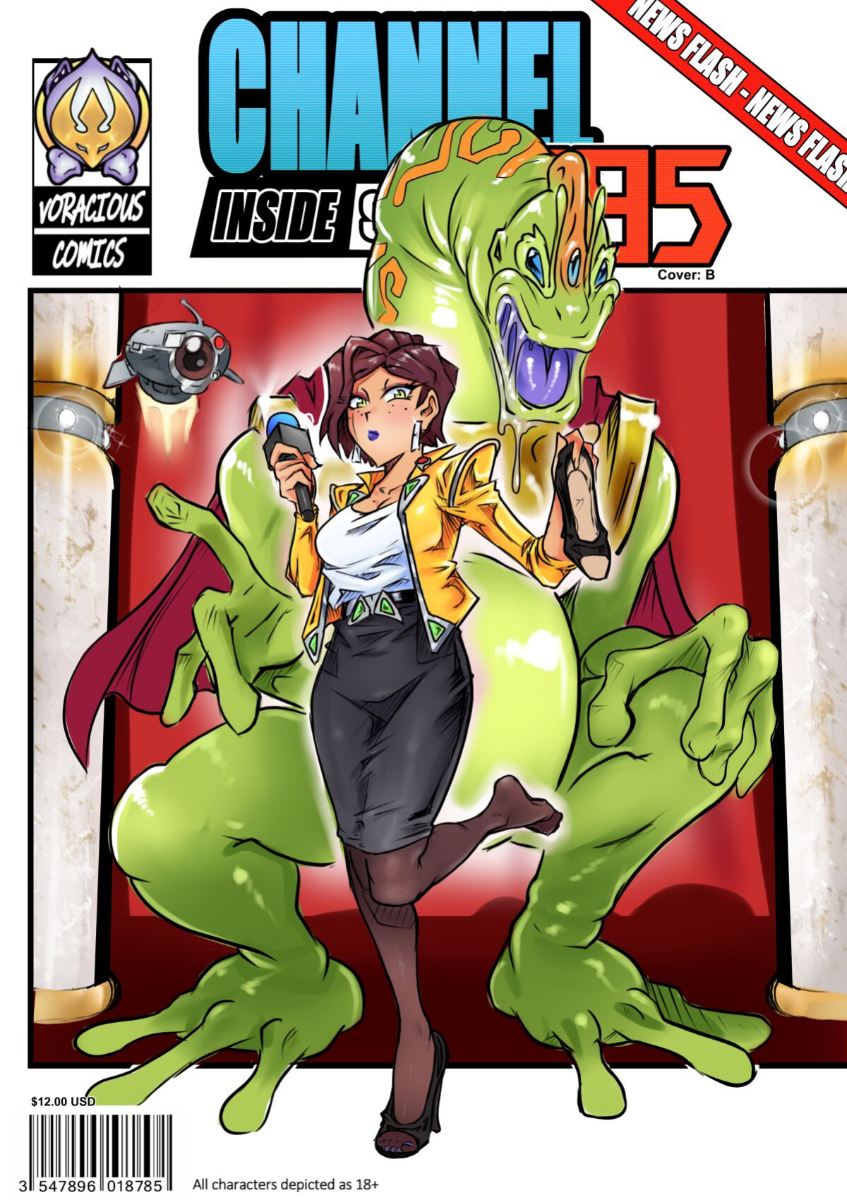 [Voraciousmoga} Voracious Comic's Channel 495: Inside Scoop