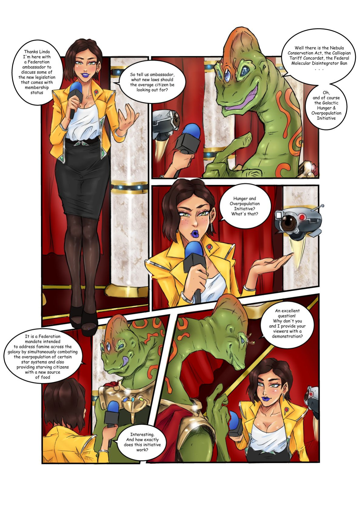 [Voraciousmoga} Voracious Comic's Channel 495: Inside Scoop