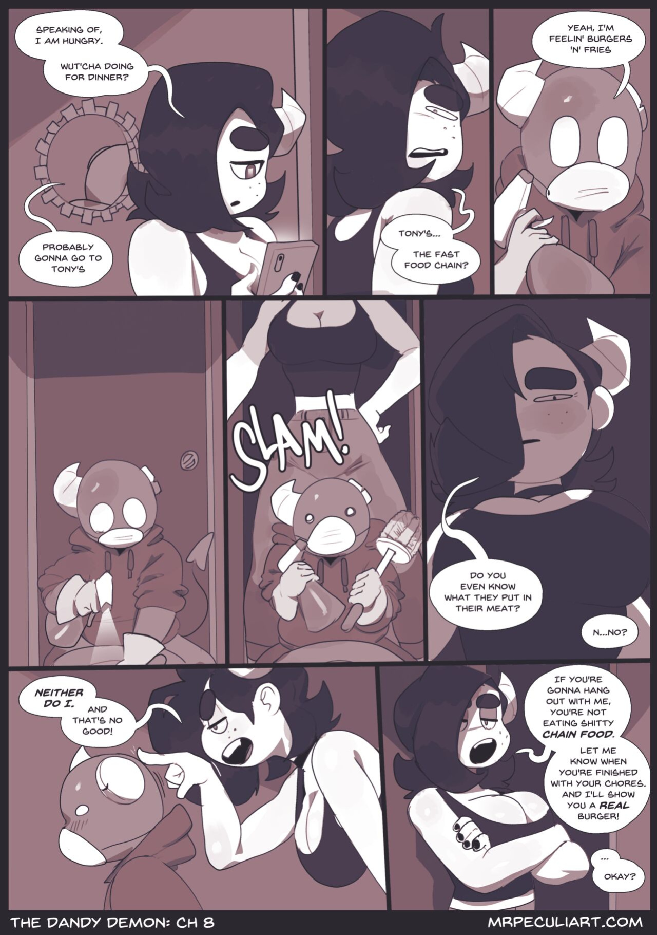 [Peculiart] The Dandy Demon Chapter 8