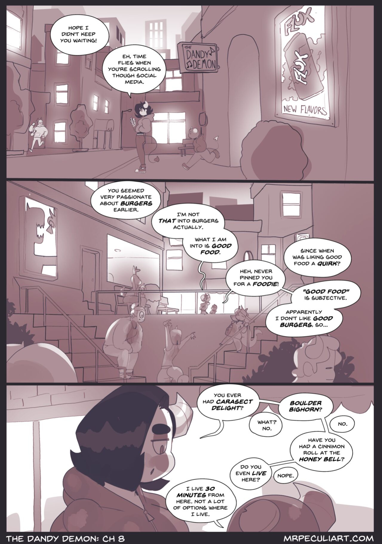 [Peculiart] The Dandy Demon Chapter 8