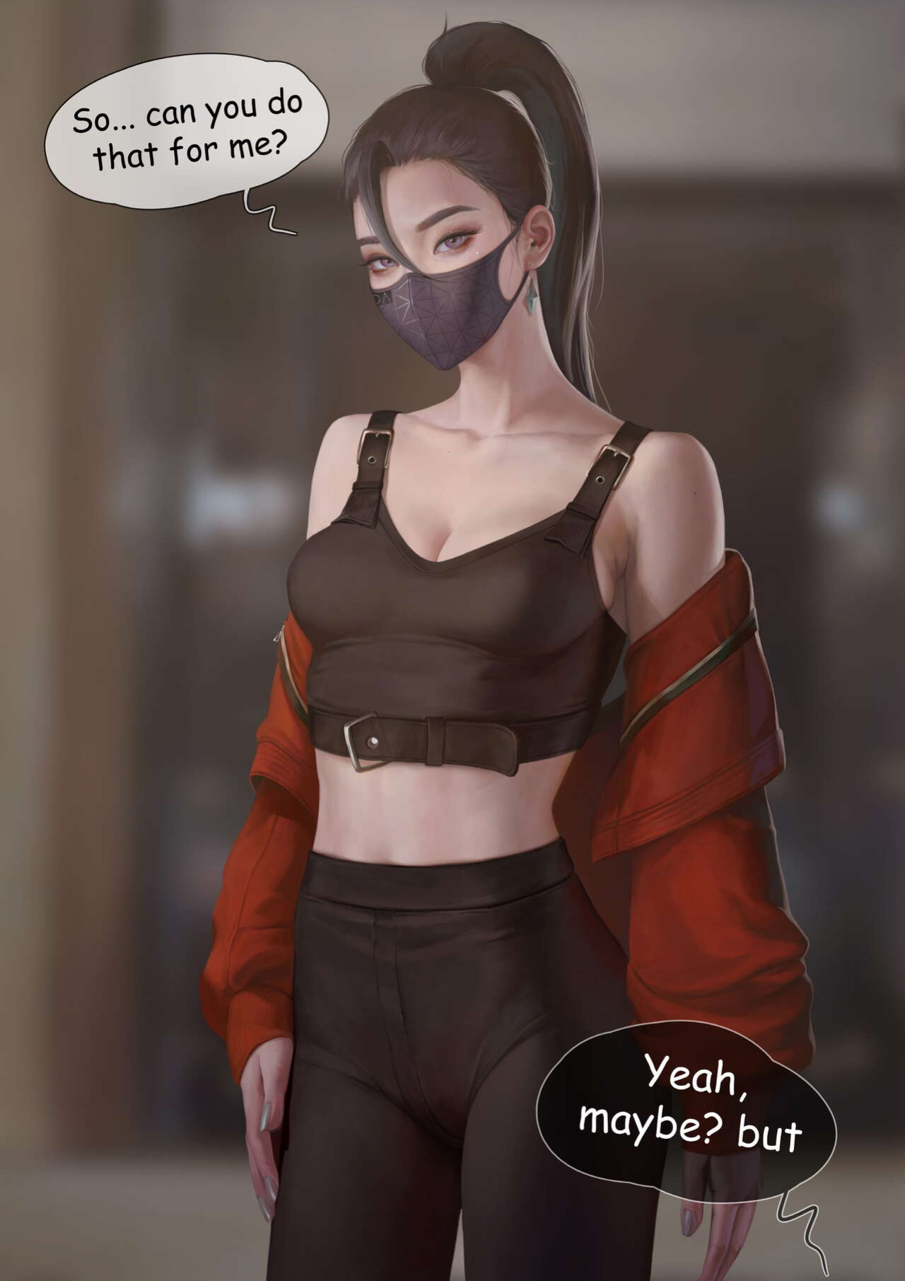 [Hoobamon] Kai'sa - Night shift (Comic text)
