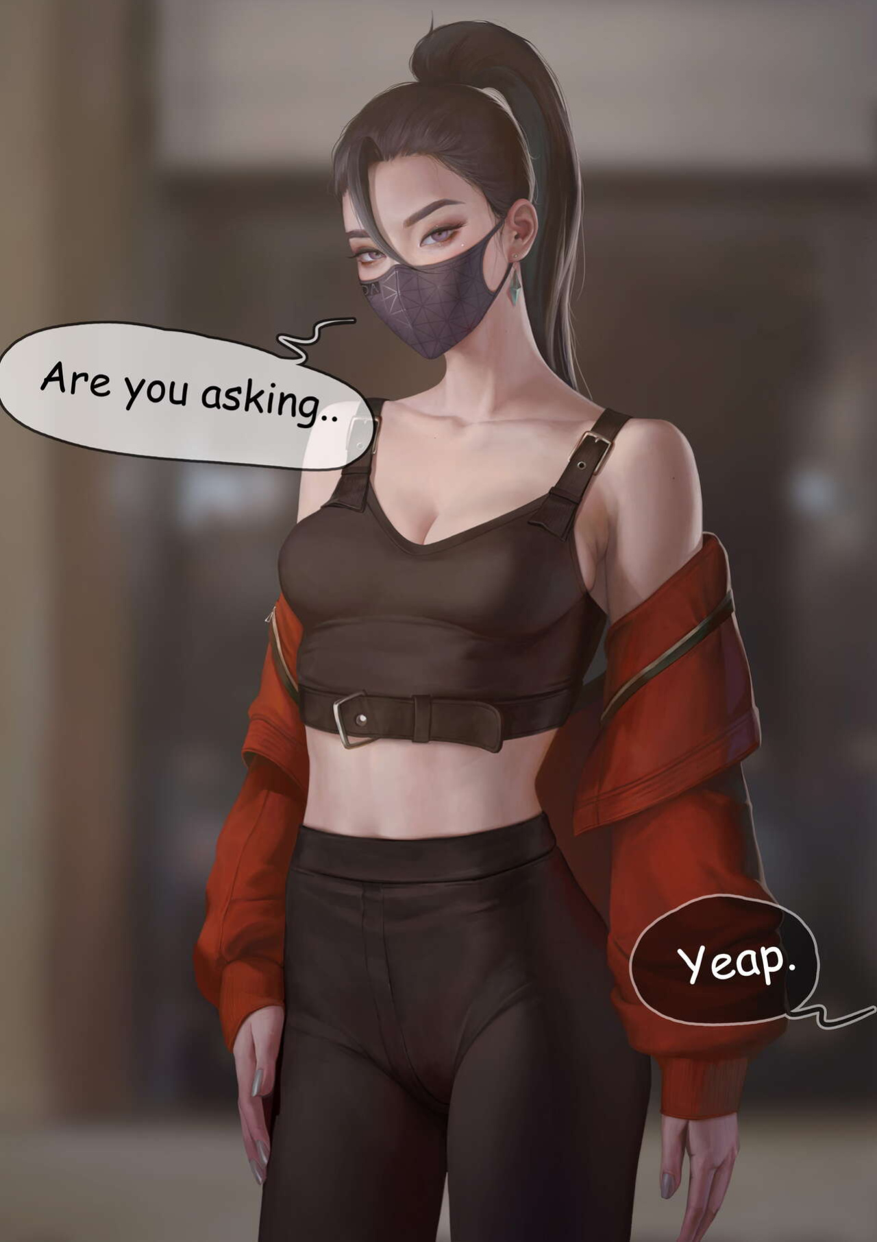 [Hoobamon] Kai'sa - Night shift (Comic text)
