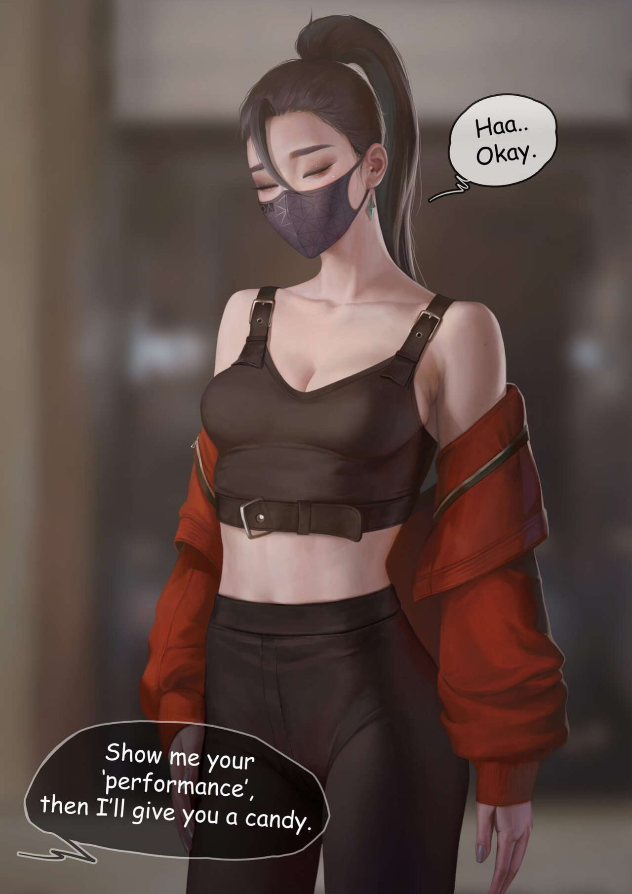 [Hoobamon] Kai'sa - Night shift (Comic text)