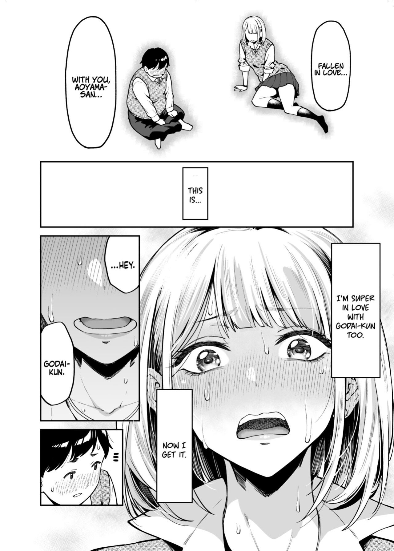[Uchuusen Shoujigou (Shouji Nigou)] Gal wa Pocchari ni Koi o Suru | Gyaru Falls in Love with a Chubby [Coffedrug]