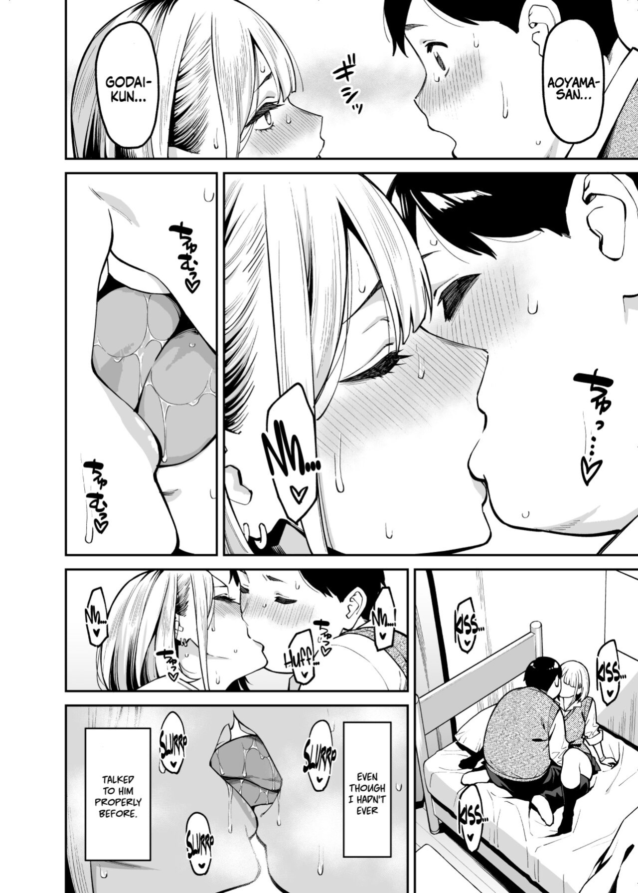 [Uchuusen Shoujigou (Shouji Nigou)] Gal wa Pocchari ni Koi o Suru | Gyaru Falls in Love with a Chubby [Coffedrug]