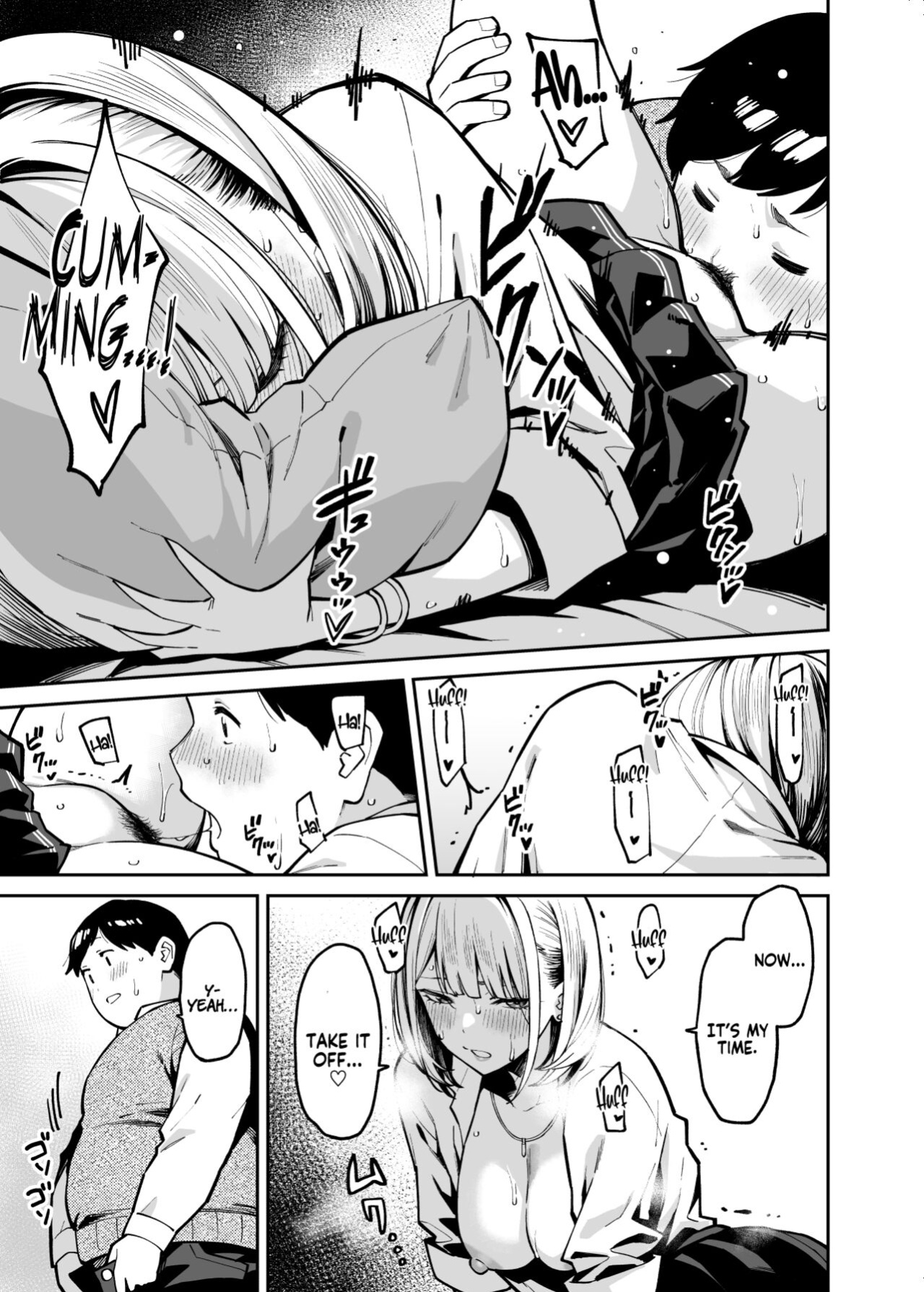 [Uchuusen Shoujigou (Shouji Nigou)] Gal wa Pocchari ni Koi o Suru | Gyaru Falls in Love with a Chubby [Coffedrug]