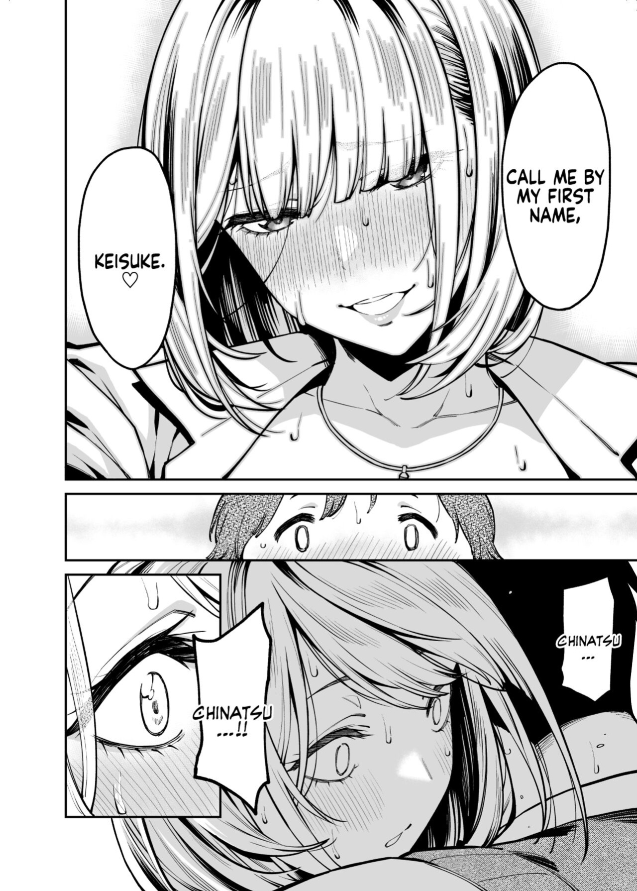 [Uchuusen Shoujigou (Shouji Nigou)] Gal wa Pocchari ni Koi o Suru | Gyaru Falls in Love with a Chubby [Coffedrug]