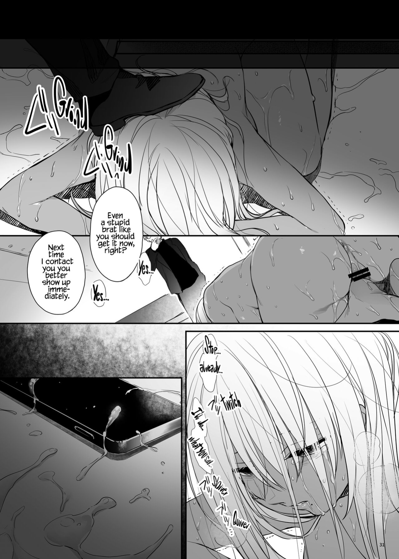 [Smile Foran Company (Mutsuki, Yukihito)] Zoku Wakarase ~Kuro Gal Akane no Mikara Deta Sebi~ | Correction Continued ~Kuro Gal Akane Gets What She Deserves~ =White Symphony=