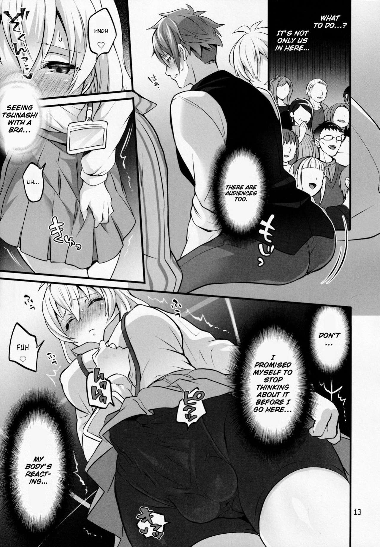 (TOP OF THE STAGE 19) [Temparing (Tokimachi Eisei)] Futanari ni Natte Shimatta Tajimusho Manager no Watashi ga Eroero Beast de Wadai no Idol Tsunashi Ryunosuke-san to Himitsu no Shitagi Trade (IDOLiSH7)