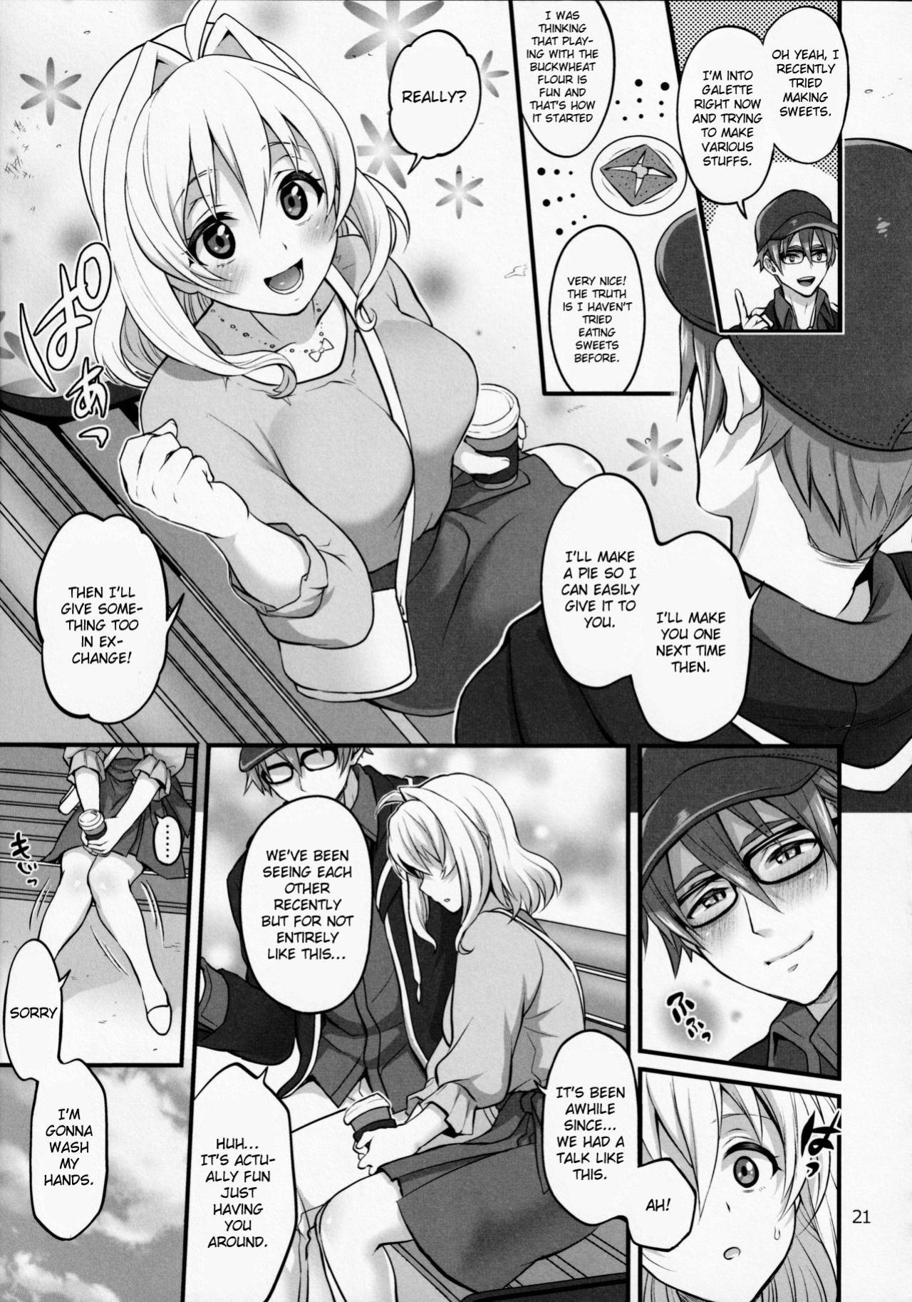 (TOP OF THE STAGE 19) [Temparing (Tokimachi Eisei)] Futanari ni Natte Shimatta Tajimusho Manager no Watashi ga Eroero Beast de Wadai no Idol Tsunashi Ryunosuke-san to Himitsu no Shitagi Trade (IDOLiSH7)