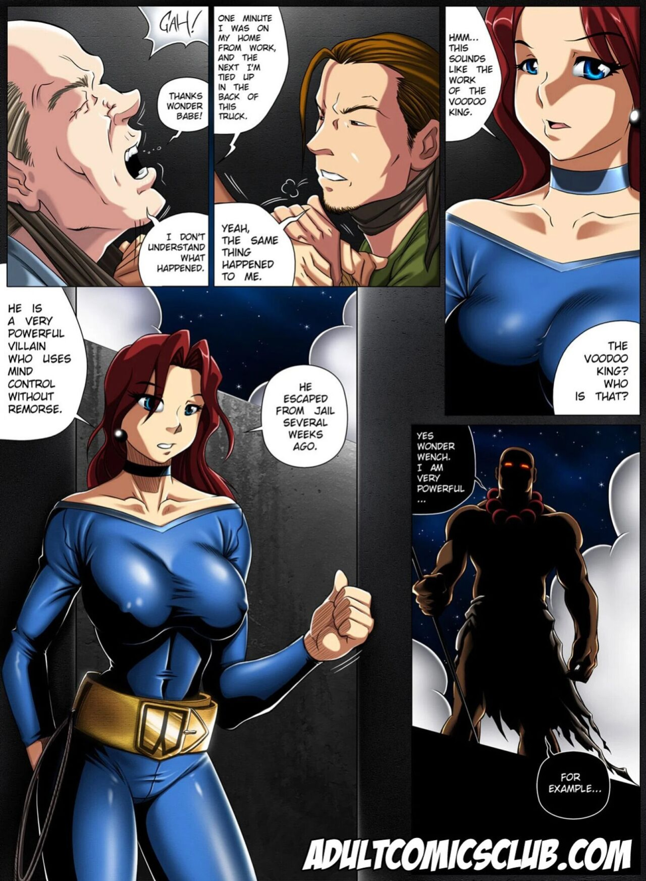 Wonderbabe VS VoodooKing 1 [Romulo Melkor Mancin]