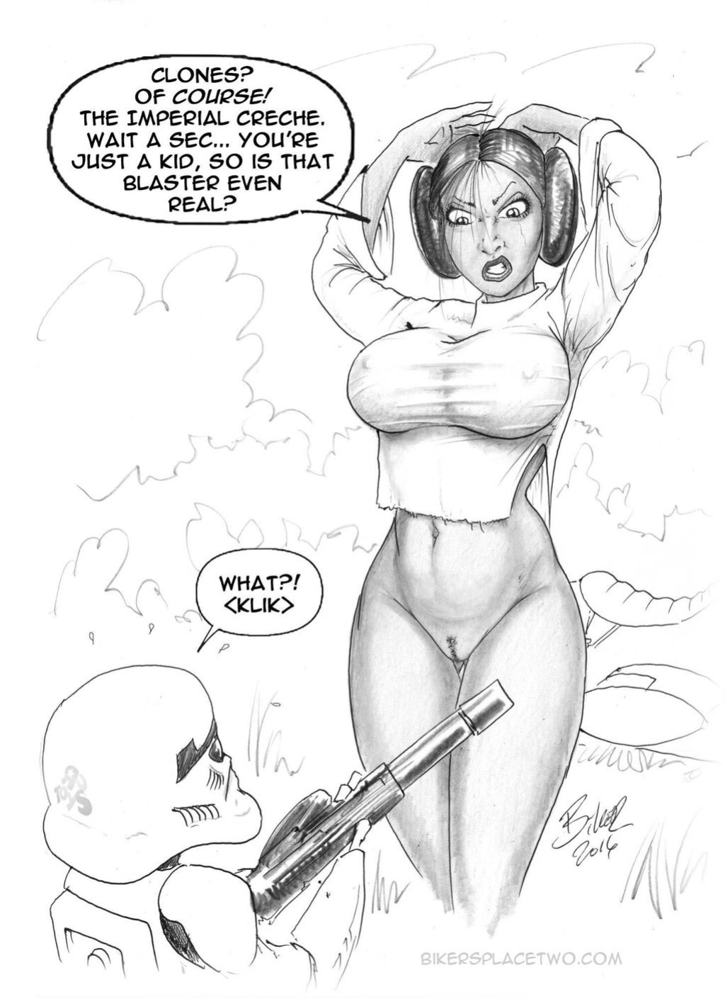 Princess Leia - The Courier