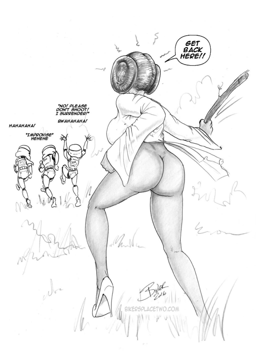 Princess Leia - The Courier