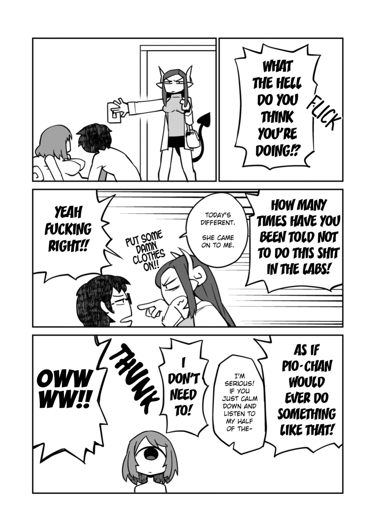 [AstroQube (masha)] Kouhai no Tangan-chan #7 | Kouhai-chan the Cyclops #7