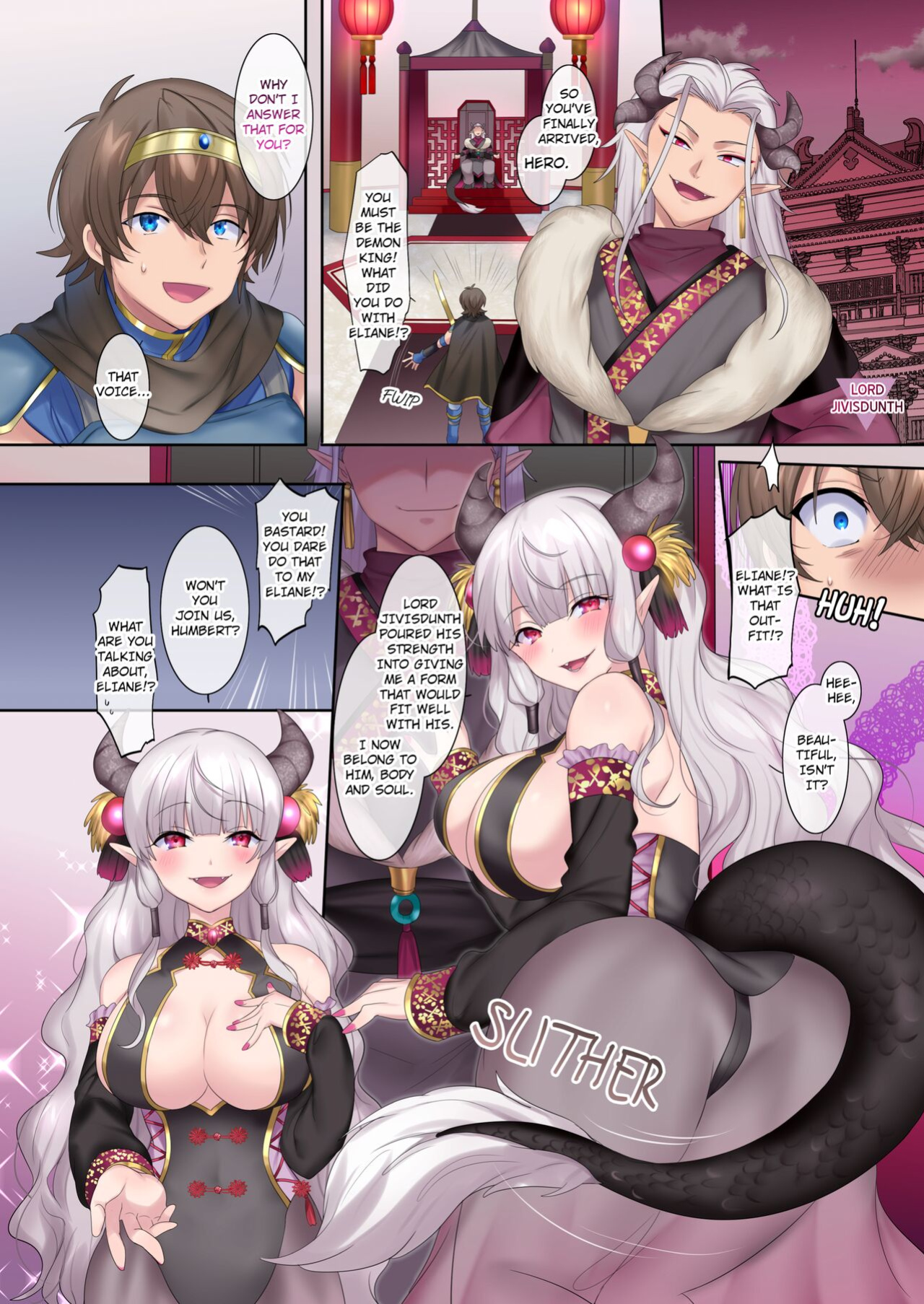 [TSF no F (Hiiragi Popura, Yotsuba Chika)] Yuusha Aku ni Ochiru ~Ryu Hime Meifa no Kakusei~ | A Hero's Fall from Grace Dragon Princess