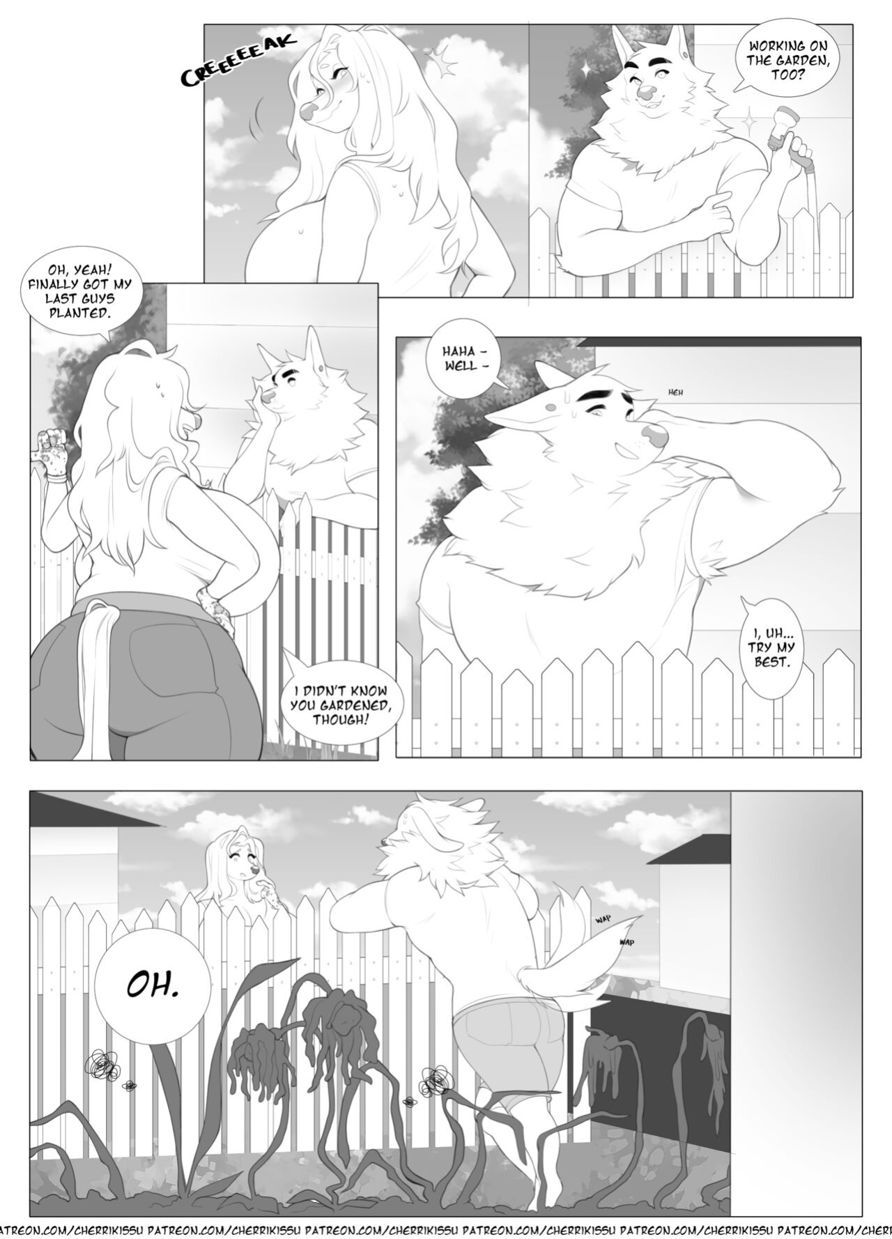 Cherrikissu - Mabel and Apollo comic