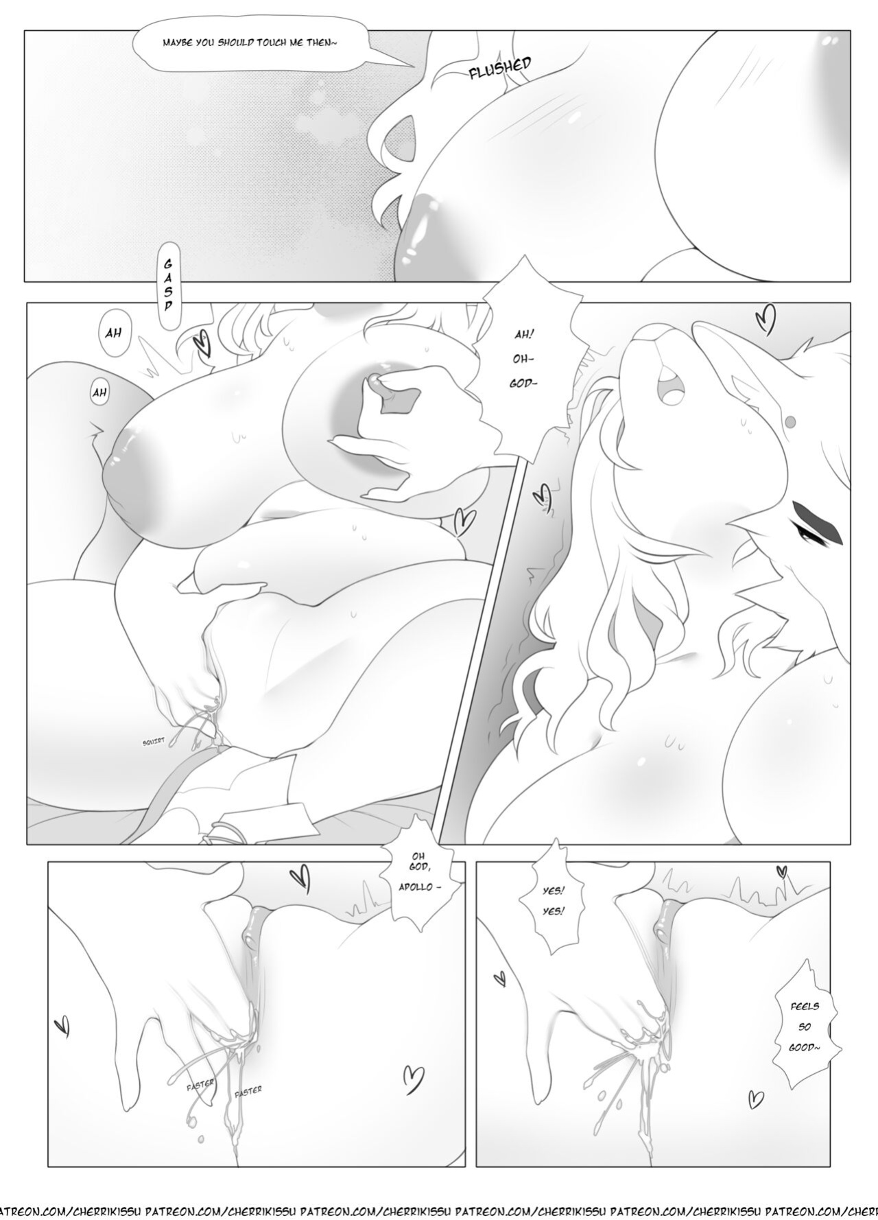 Cherrikissu - Mabel and Apollo comic