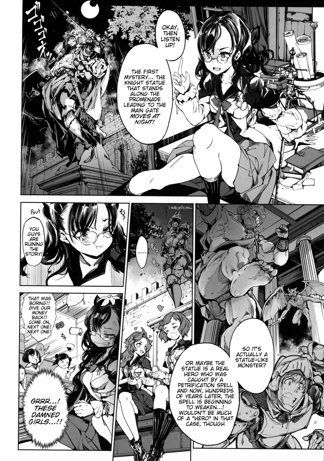 [70 Nenshiki Yuukyuu Kikan (Ohagi-san)] Otome Kishi no Himegoto [Tigoris Translates]