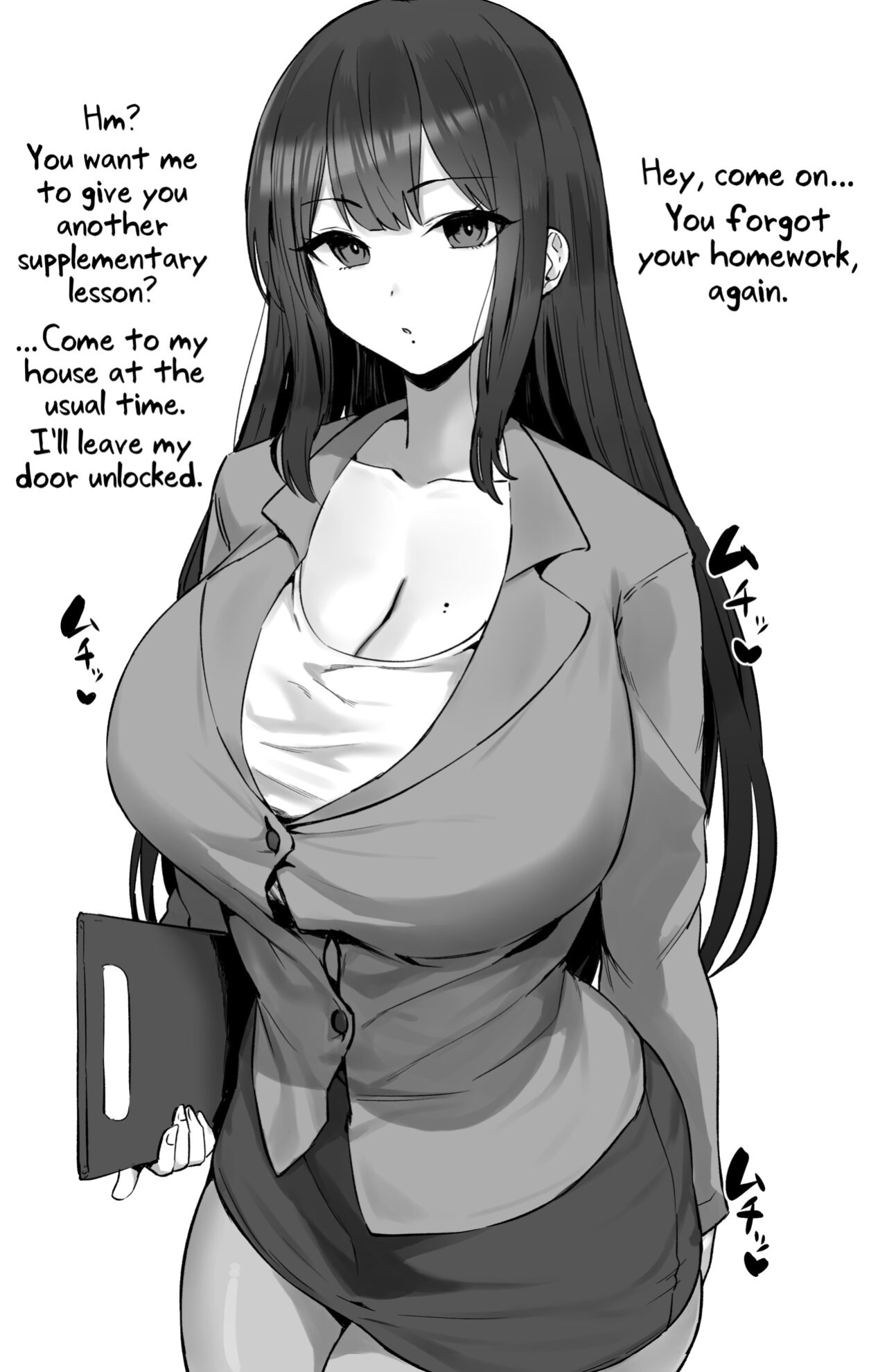 [Hotate-chan] Muchimuchi Sensei | Voluptuous Teacher [SaLamiLid]