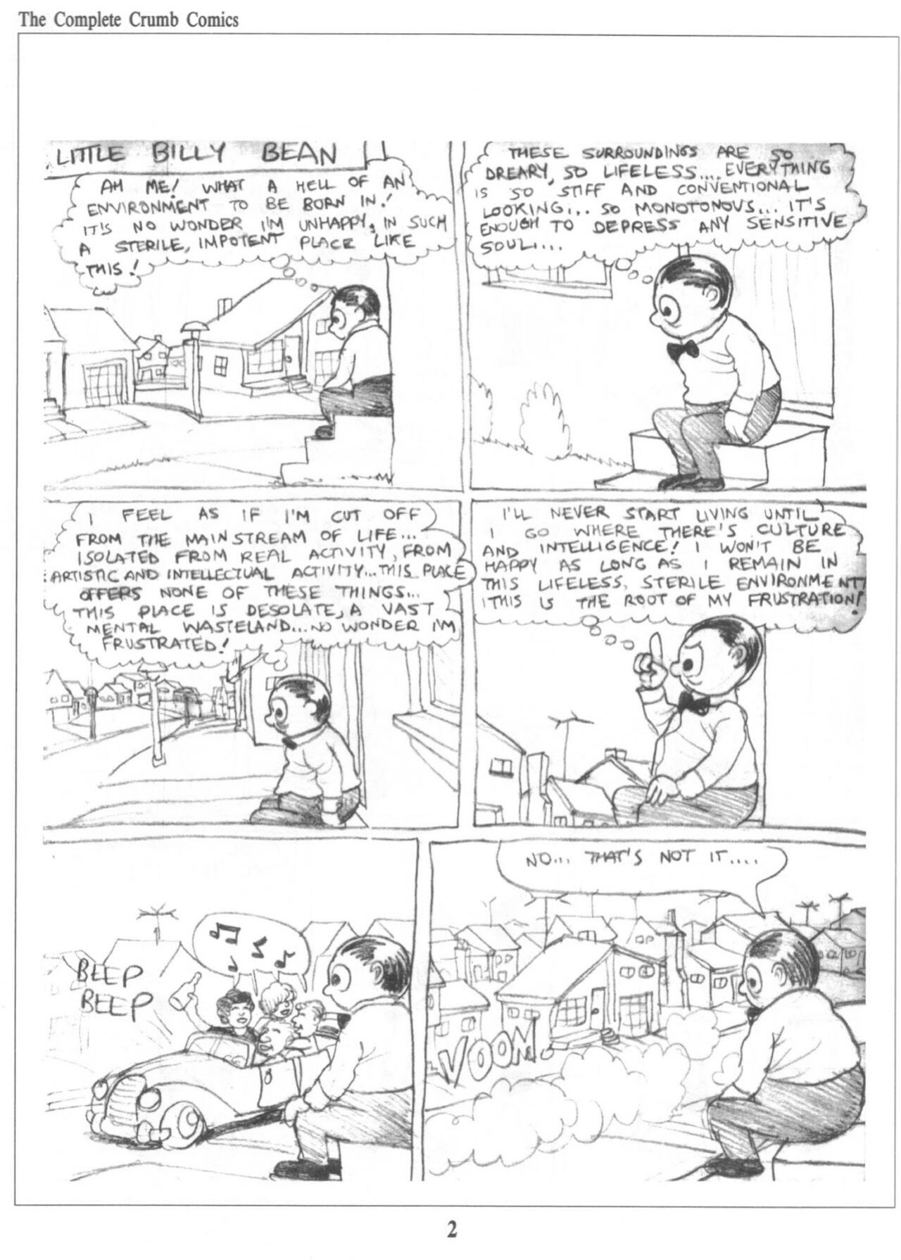 The Complete Crumb Comics #2