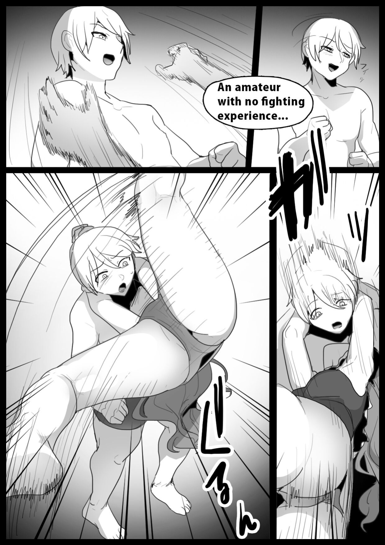 [The Nation of Head Scissors (Toppogi)] Girls Beat! vs Ami