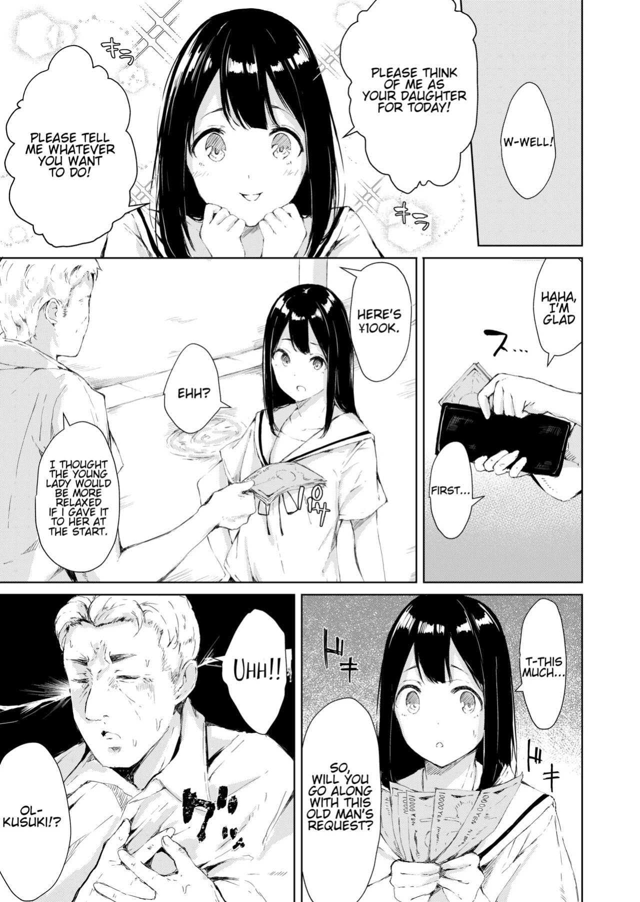 [Namagaki (Furatsu)] Papa Katsu nante Shinakereba Yokatta | I Should Never Have Gotten A Sugar Daddy