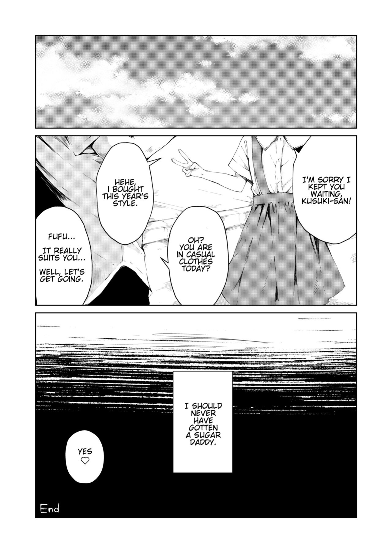 [Namagaki (Furatsu)] Papa Katsu nante Shinakereba Yokatta | I Should Never Have Gotten A Sugar Daddy