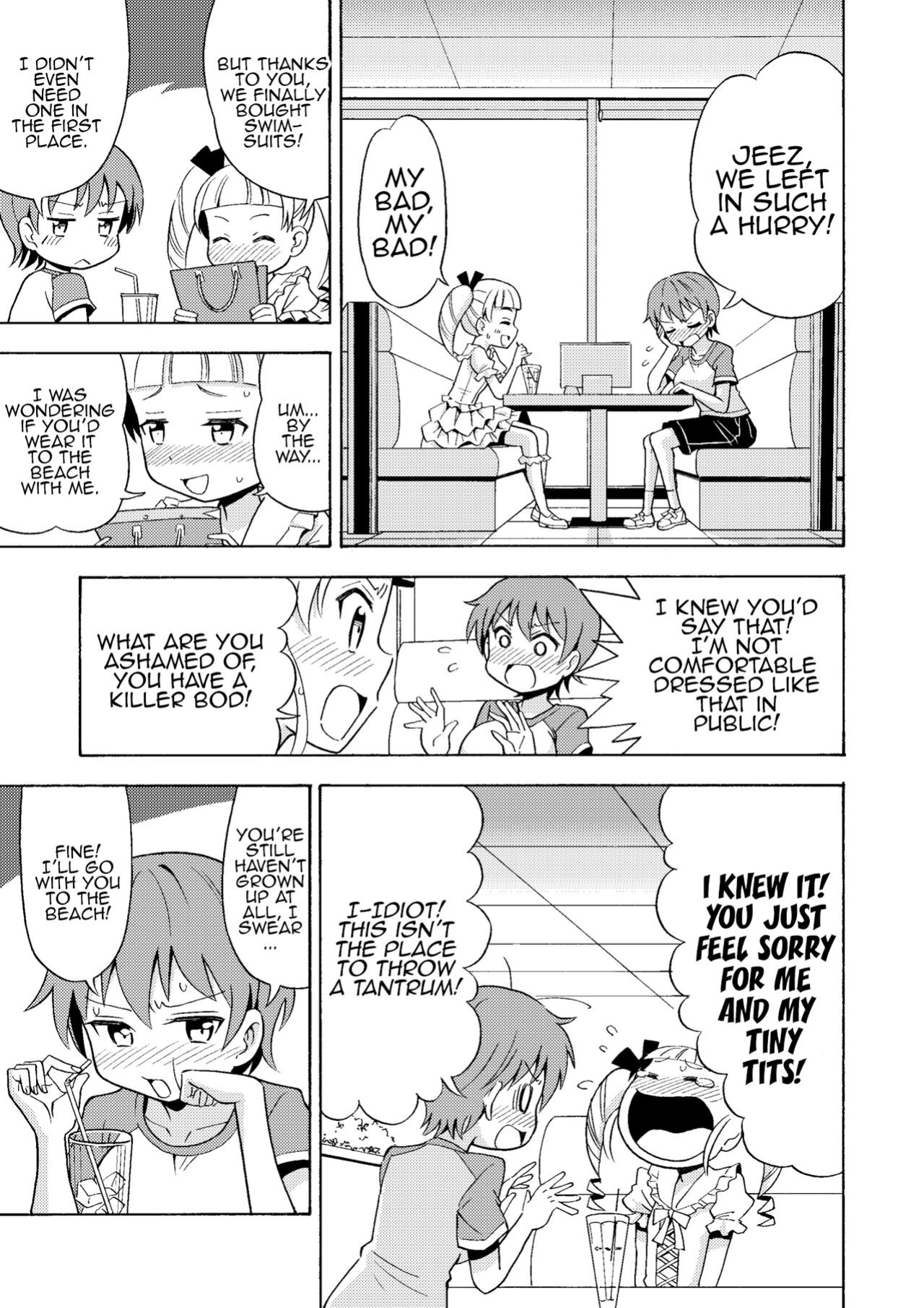 [Yoshida Gorou Shoukai (Yoshida Gorou)] Happy Birthday 2 - Nyotaika Shita no de Mizugi o Kai ni Ittemita | Happy Birthday 2 - Because I have the body of a girl, I tried going shopping for swimsuits. [MMAG Translations]