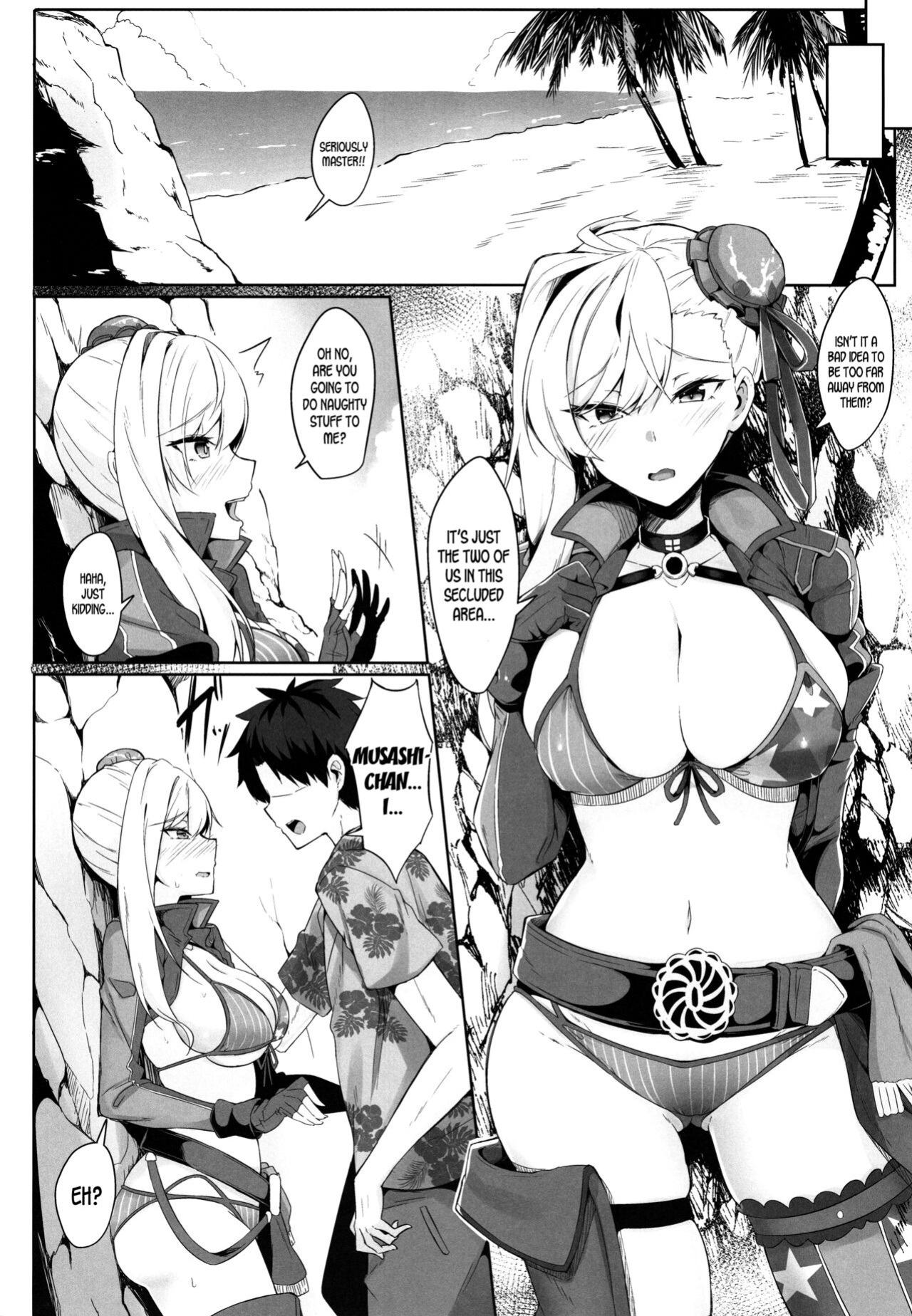 (C97) [Tiusan Kingdom (Kazamitiu)] Daitai Musashi-chan no Sei | It's All Musashi-Chan's Fault (Fate/Grand Order) [LunaticSeibah]